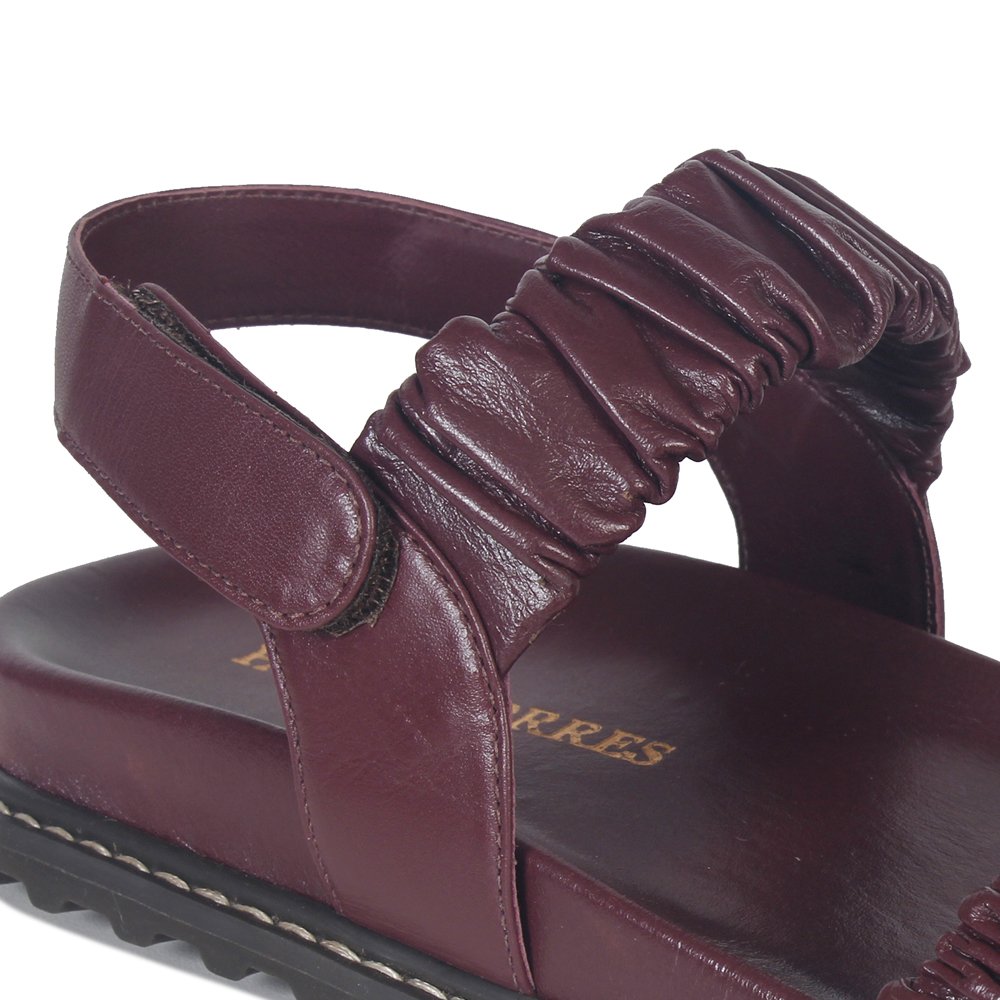 Rasteira Serena Merlot - Imagem 4