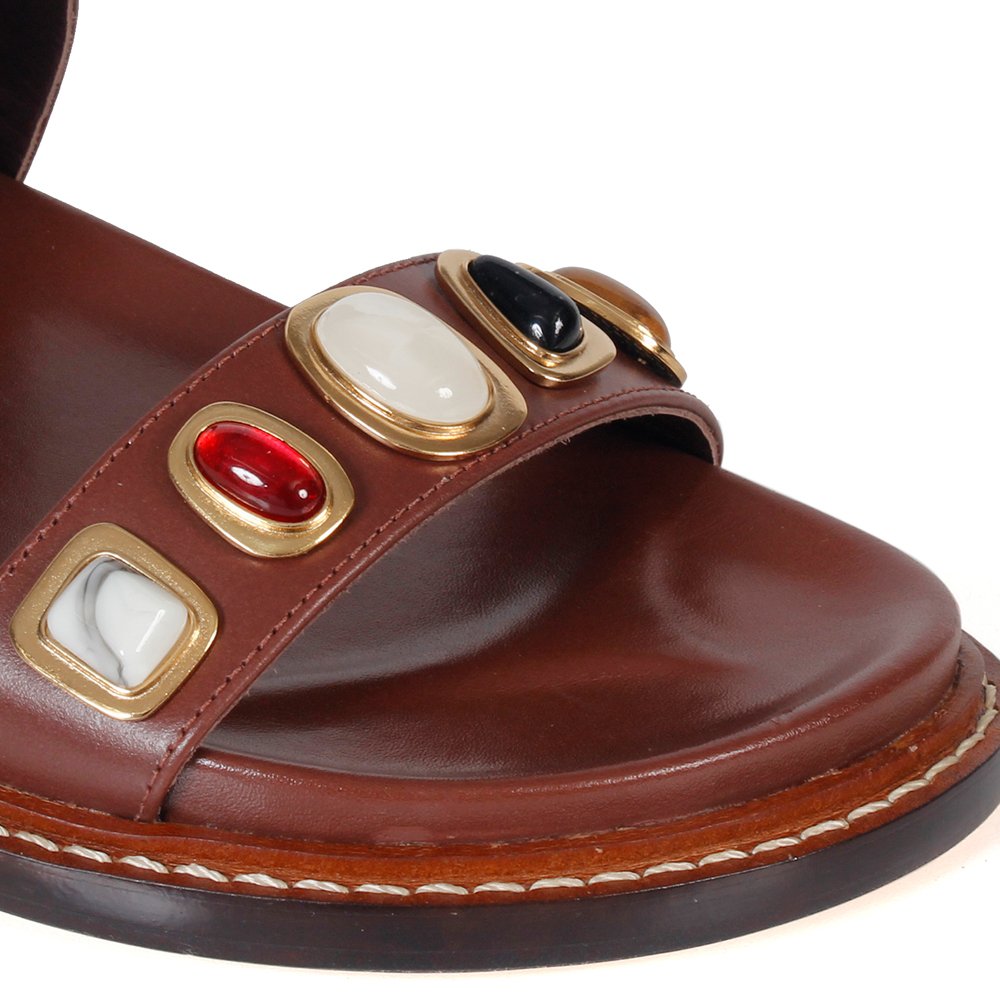 Rasteira Millena Chocolate - Imagem 4