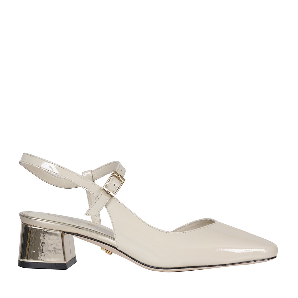Scarpin Boneca Italia Baixo Baunilha - Imagem 3