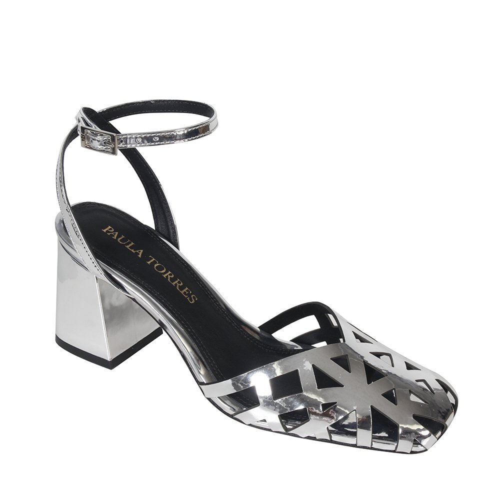 Scarpin Frida Prata - Imagem 2