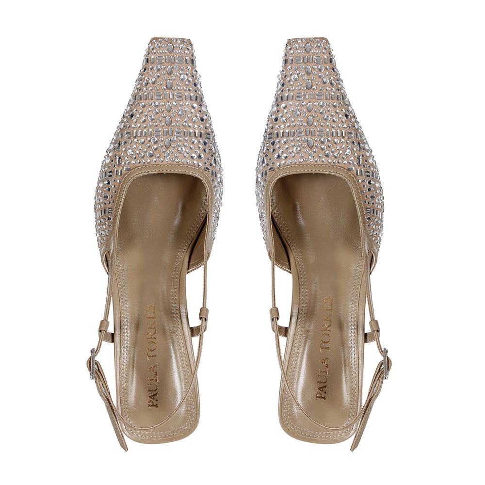 Scarpin Ella Bege - Imagem 5