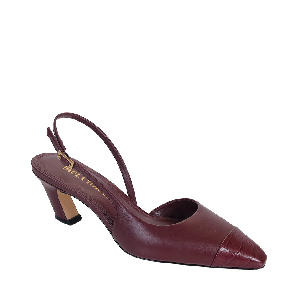 Scarpin Gabi Merlot - Imagem 2