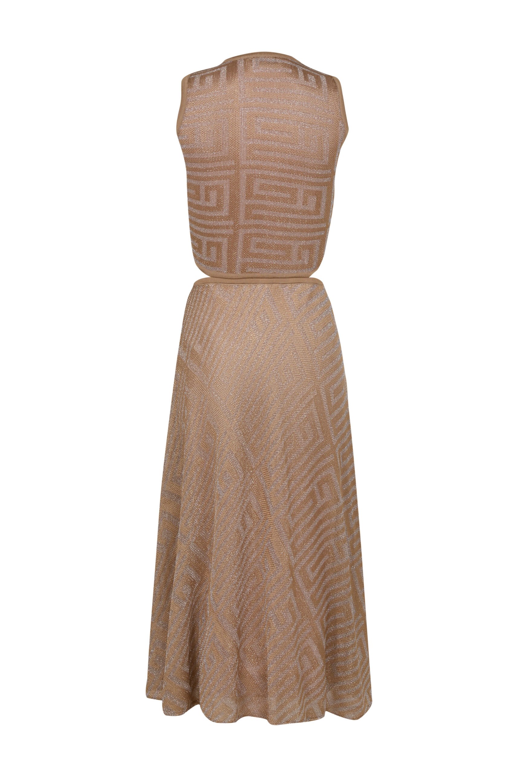 Vestido Denise Prata C/ Dourado - Imagem 2