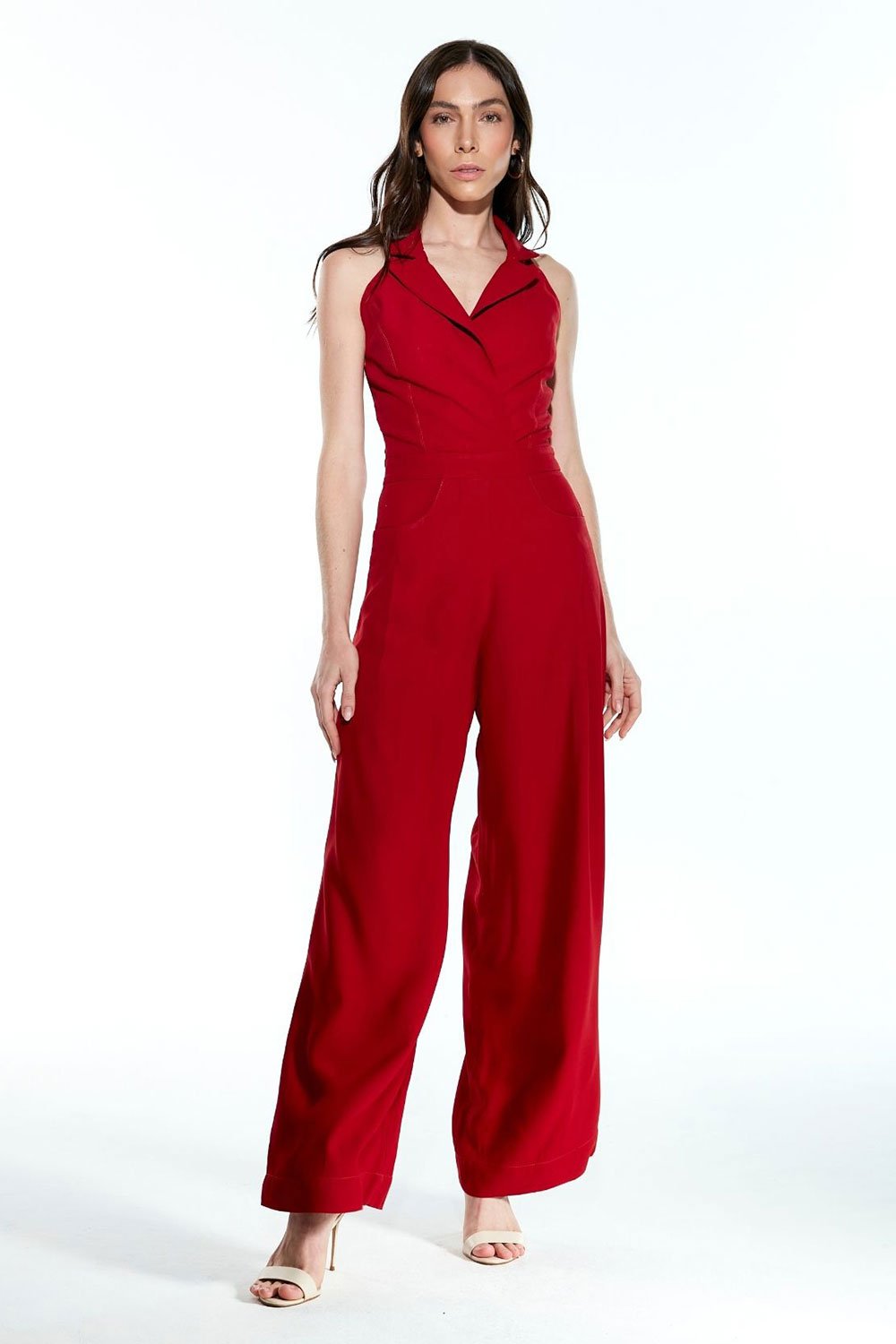 Macacão Laura Vermelho