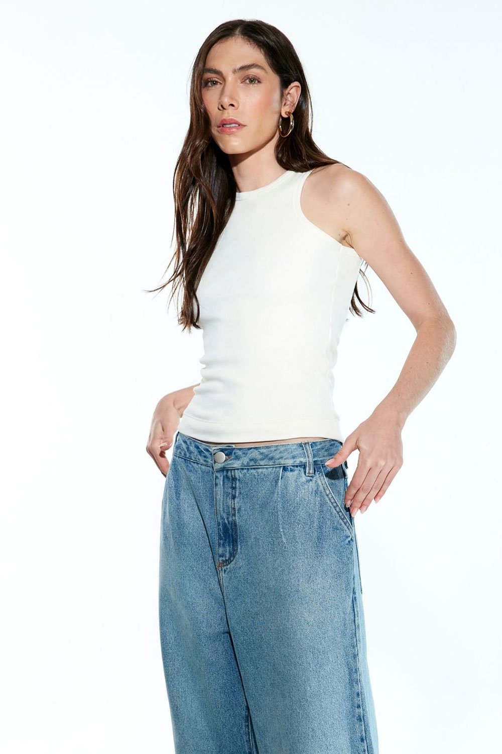 Camiseta Regata Kaka Off White