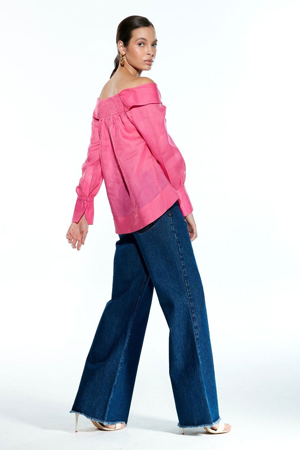 Camisa Gisele Rosa - Imagem 4