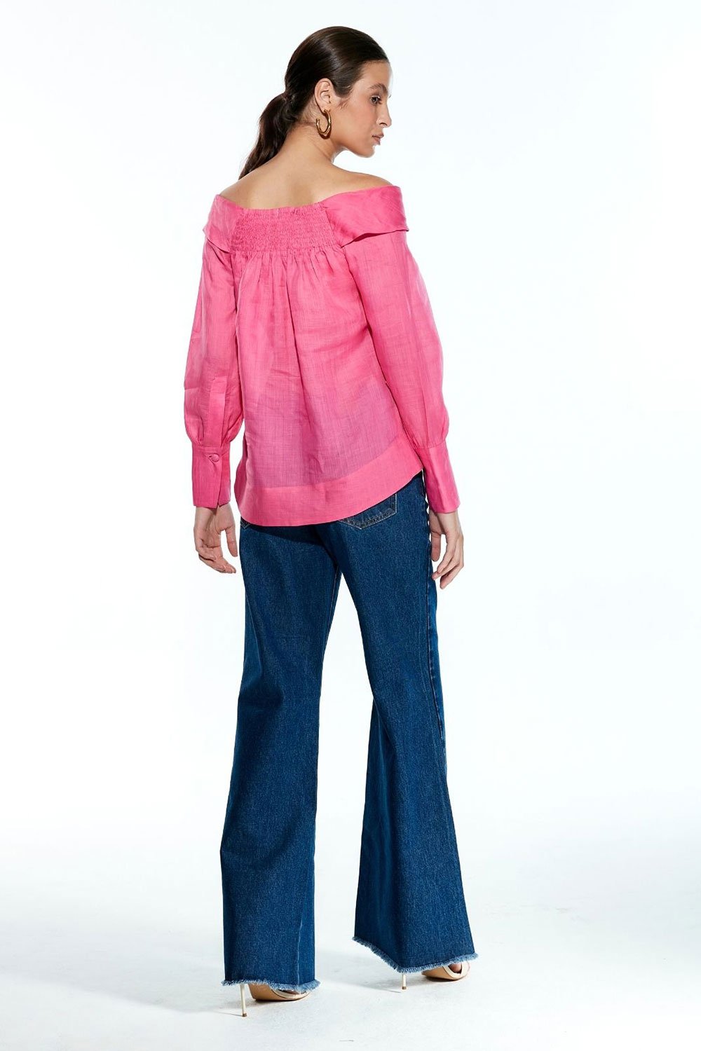 Camisa Gisele Rosa - Imagem 3