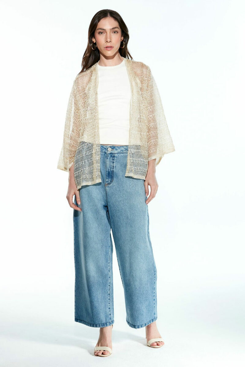 kimono-tricot-mangas-sino-transparencia-dourada