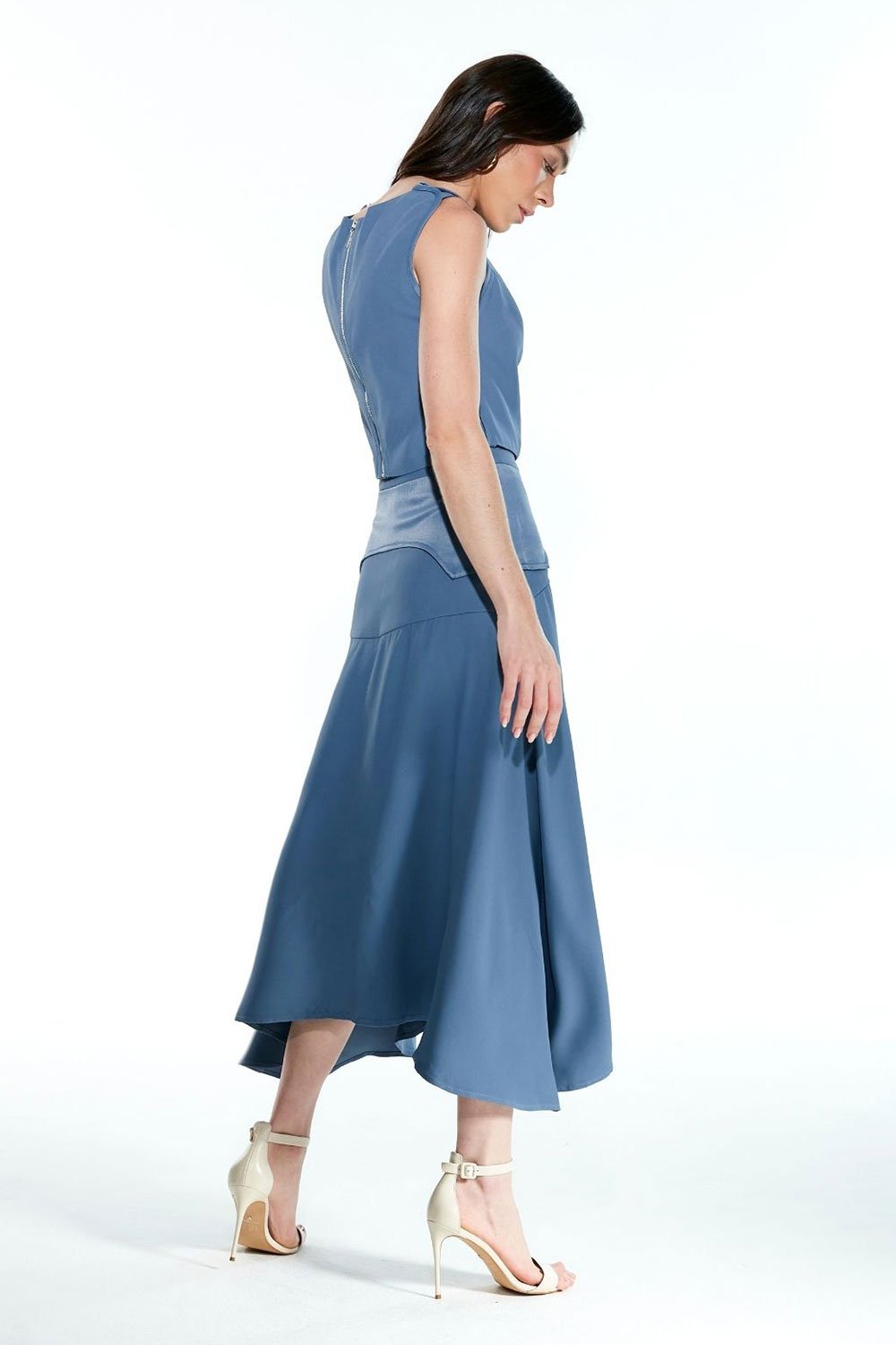 Saia Mariela Azul - Imagem 3