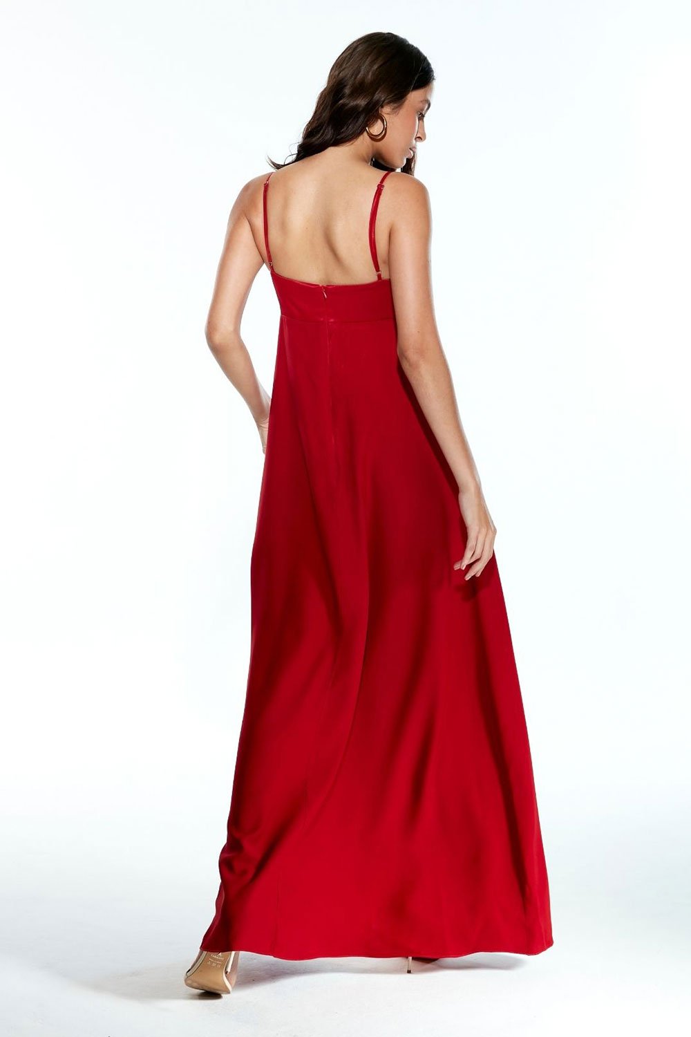 Vestido Carol Vermelho - Imagem 2