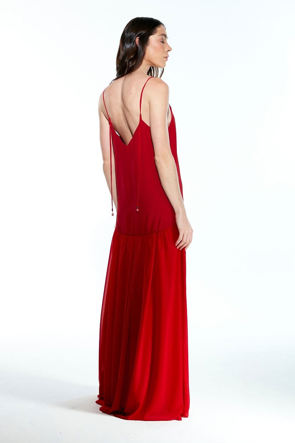 Vestido Pamela Vermelho - Imagem 2