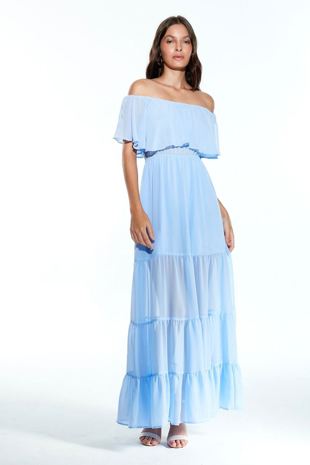 Vestido Paola Azul - Imagem 3