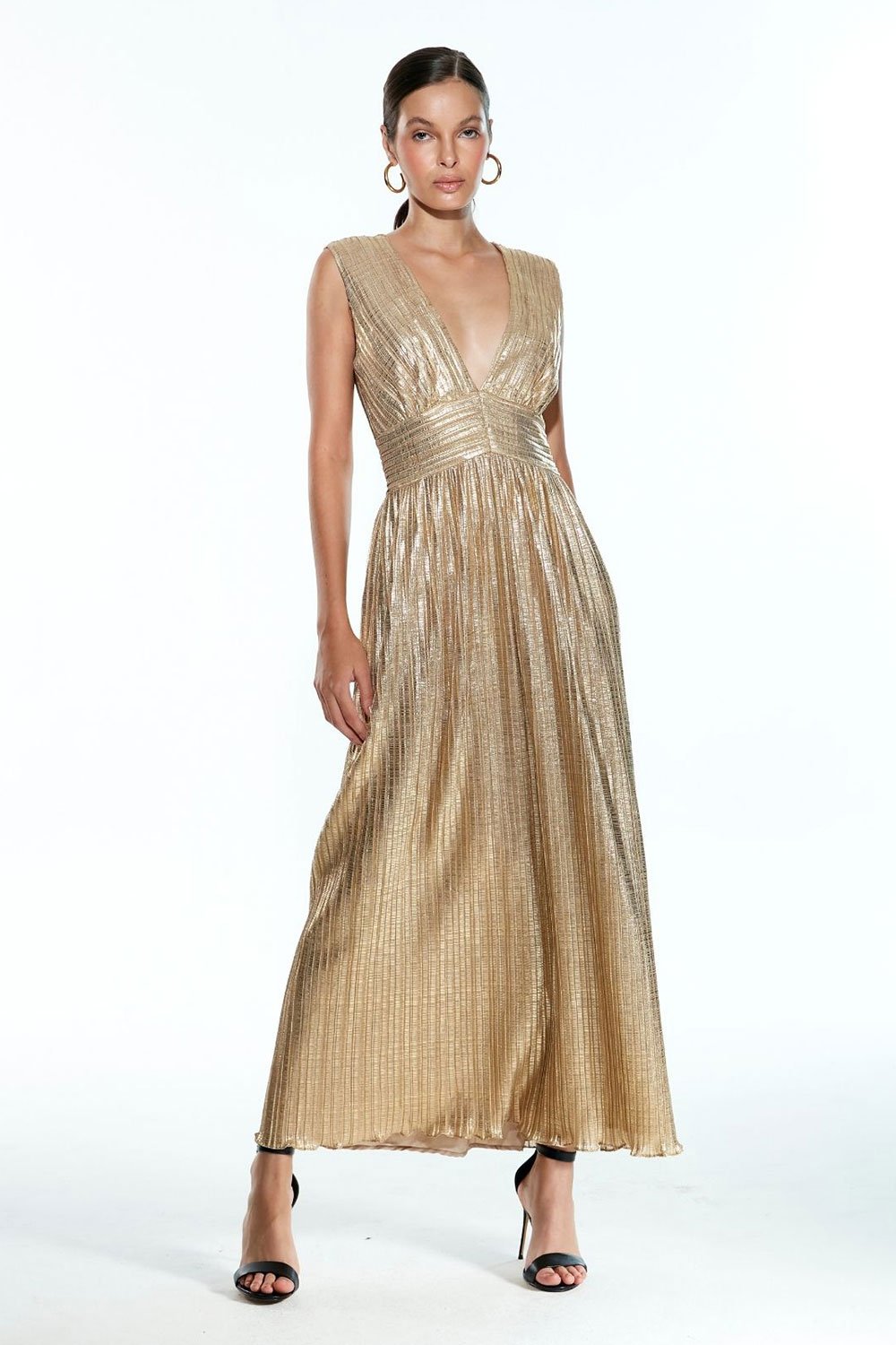 Vestido Vivi Dourado