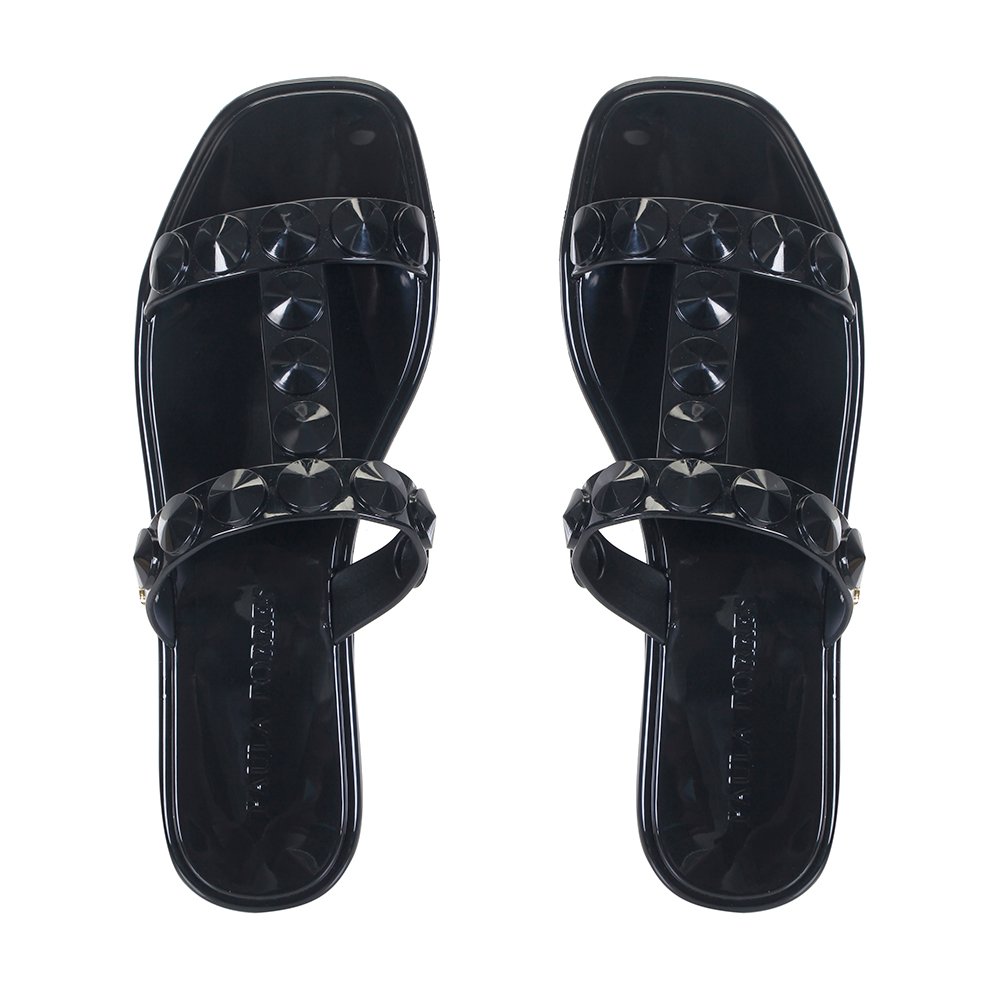 Rasteira Kate Jelly Preto - Imagem 4