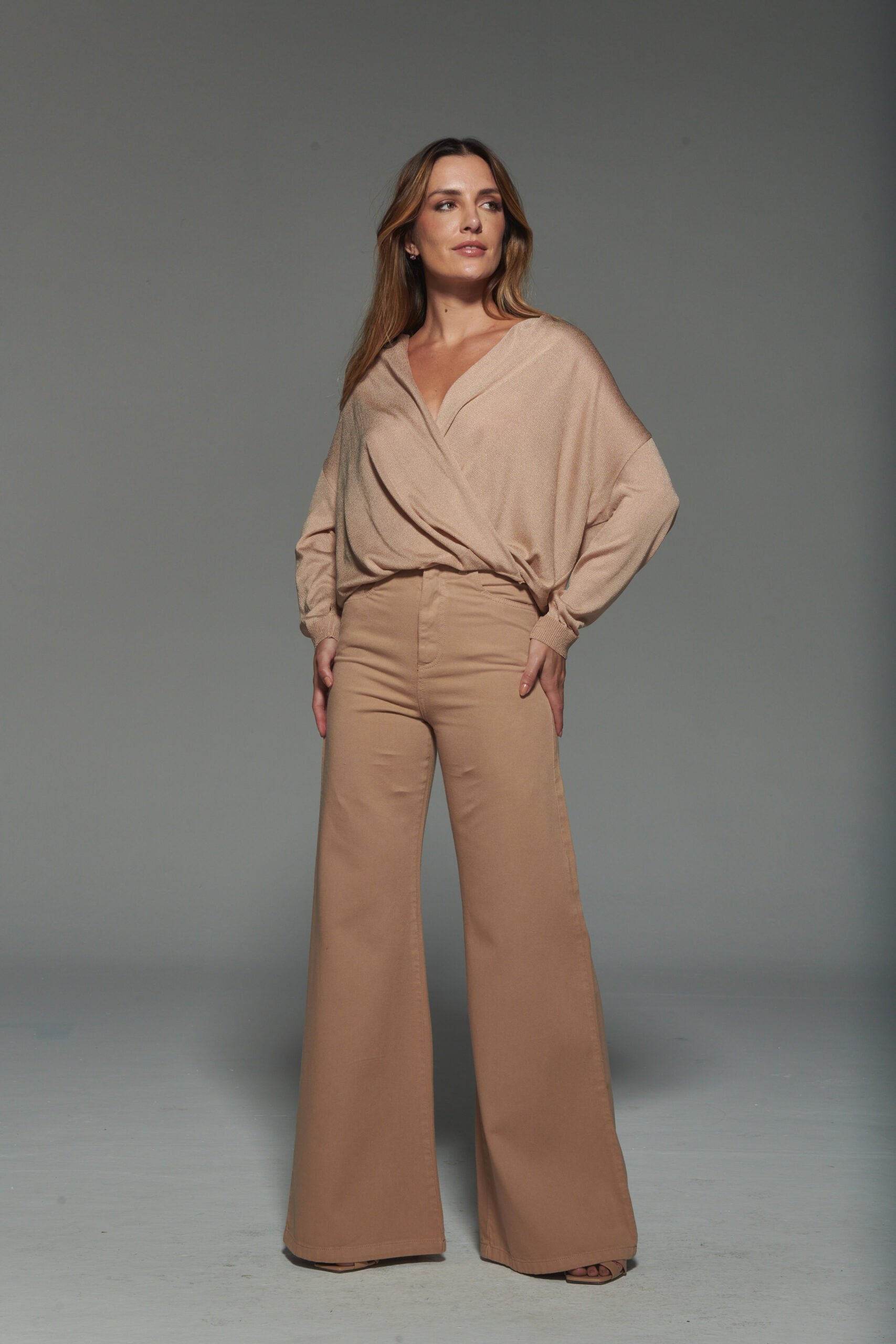 Blusa Maya Bege