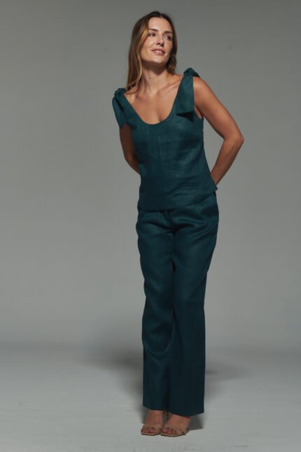 Blusa Rafaela Deep Esmeralda