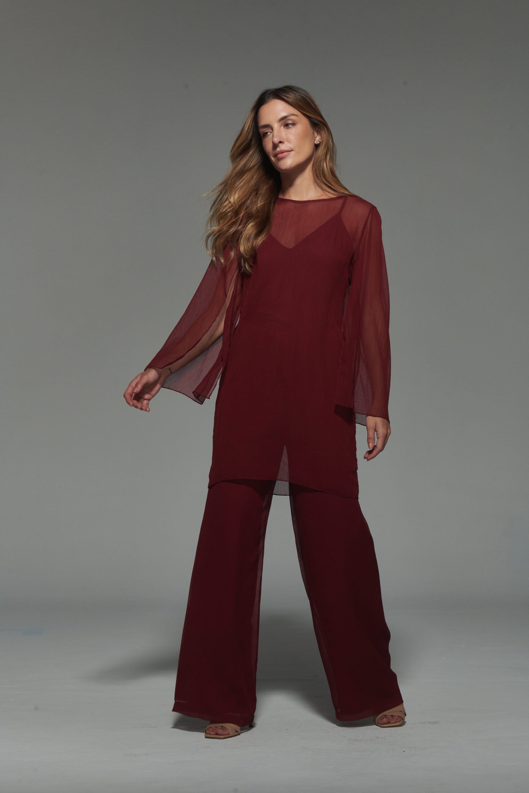 Calça Rebeca Vinho - Imagem 4