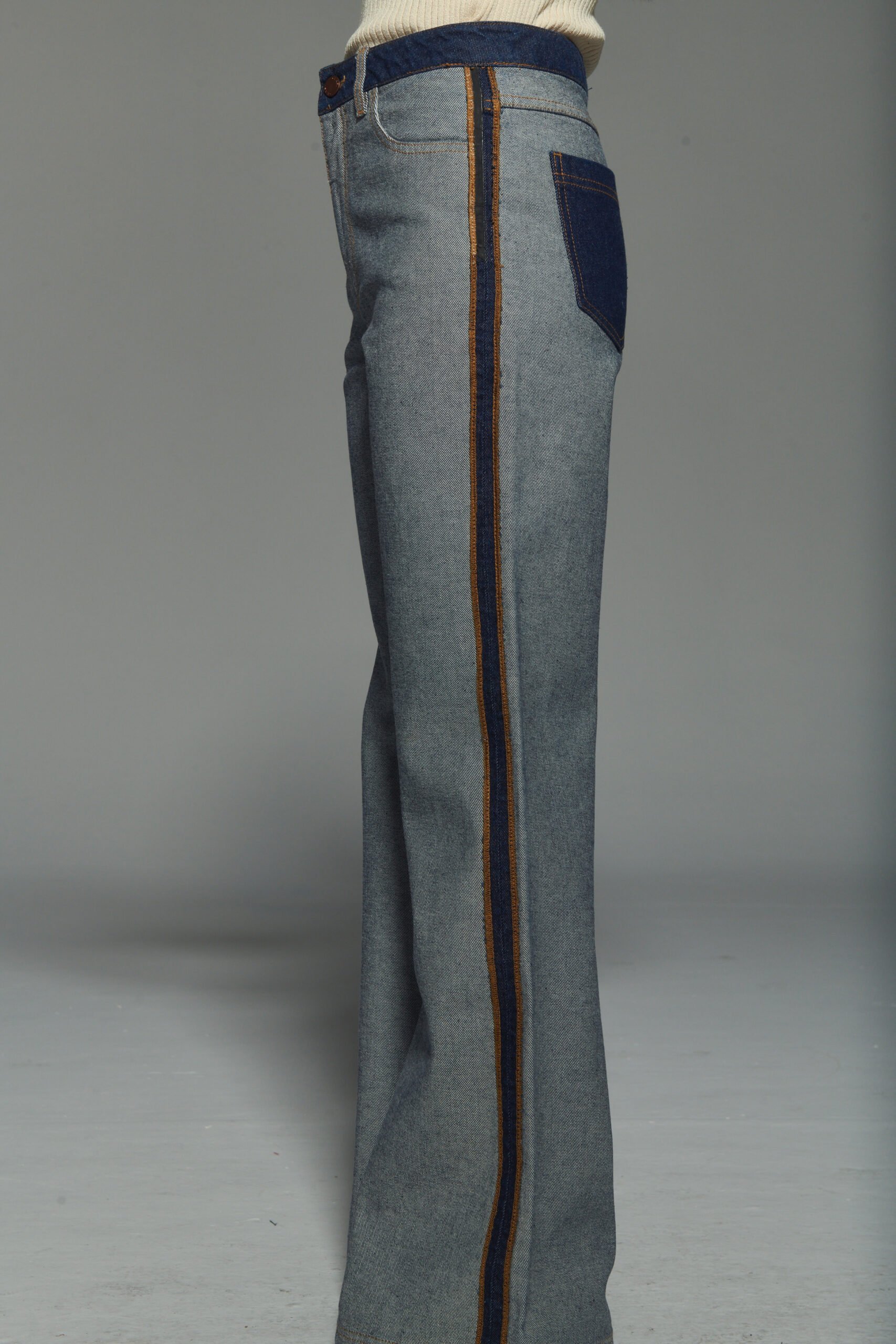 Calça Jeans Flare Zoe 100% Algodão - Imagem 3