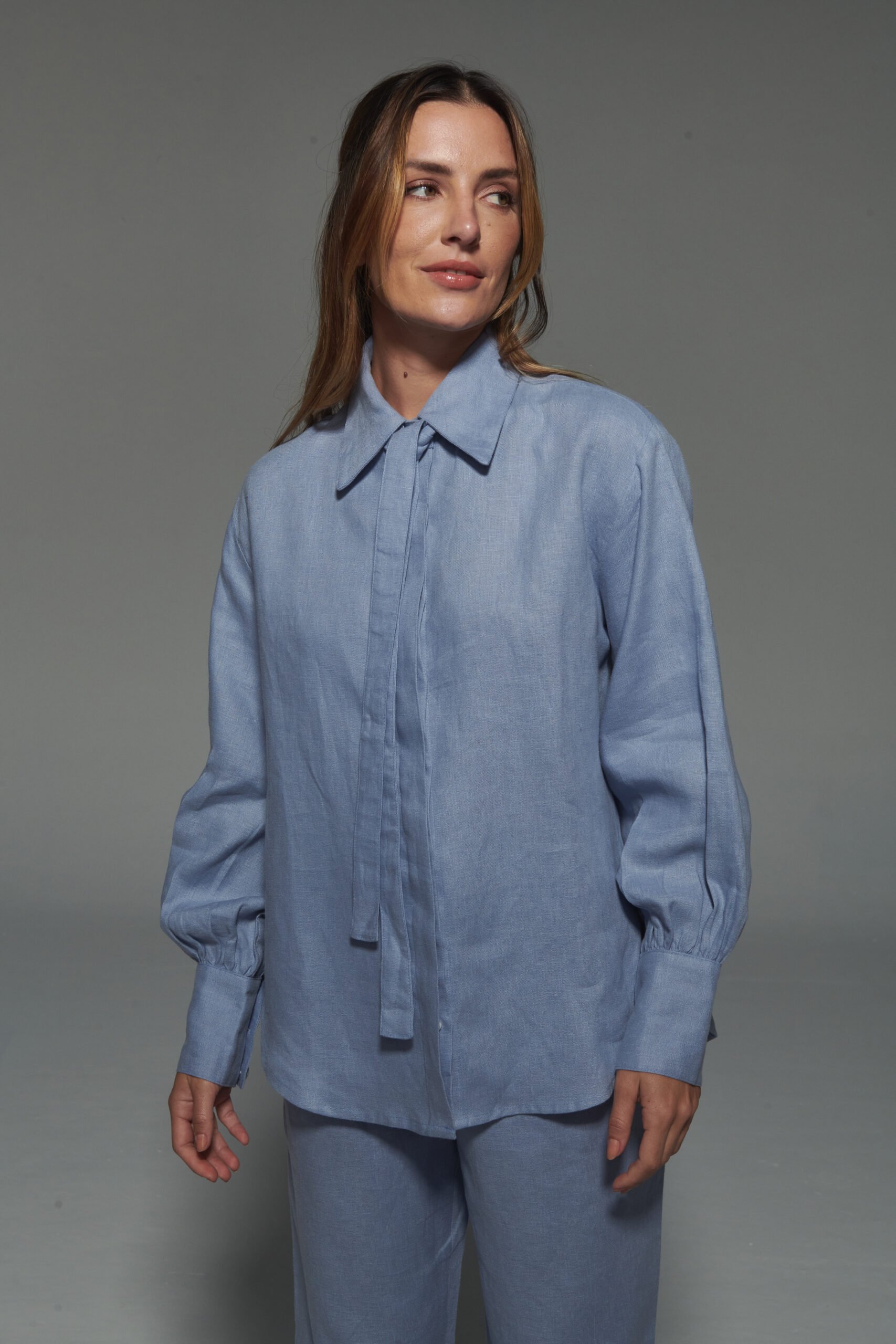 Camisa Melina Blue Jeans - Imagem 2