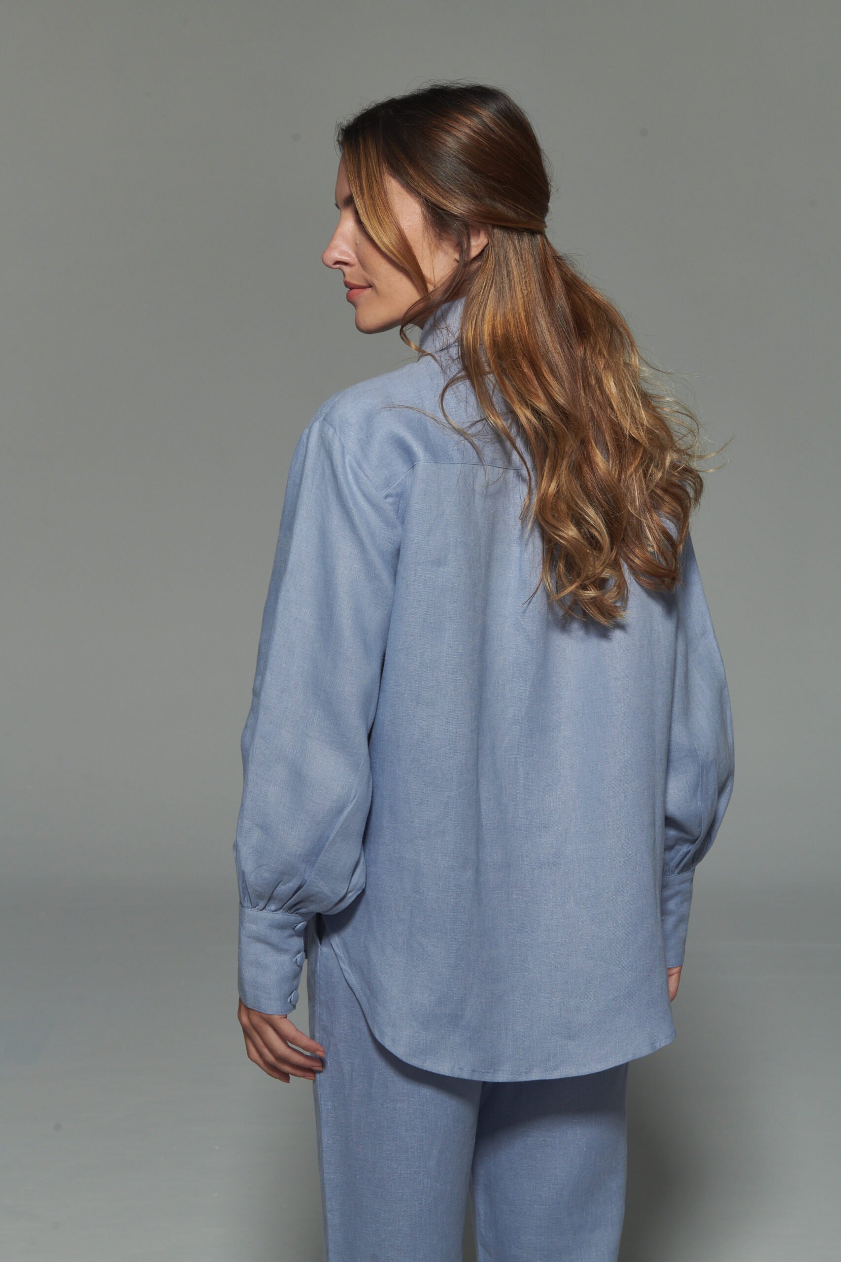 Camisa Melina Blue Jeans - Imagem 4