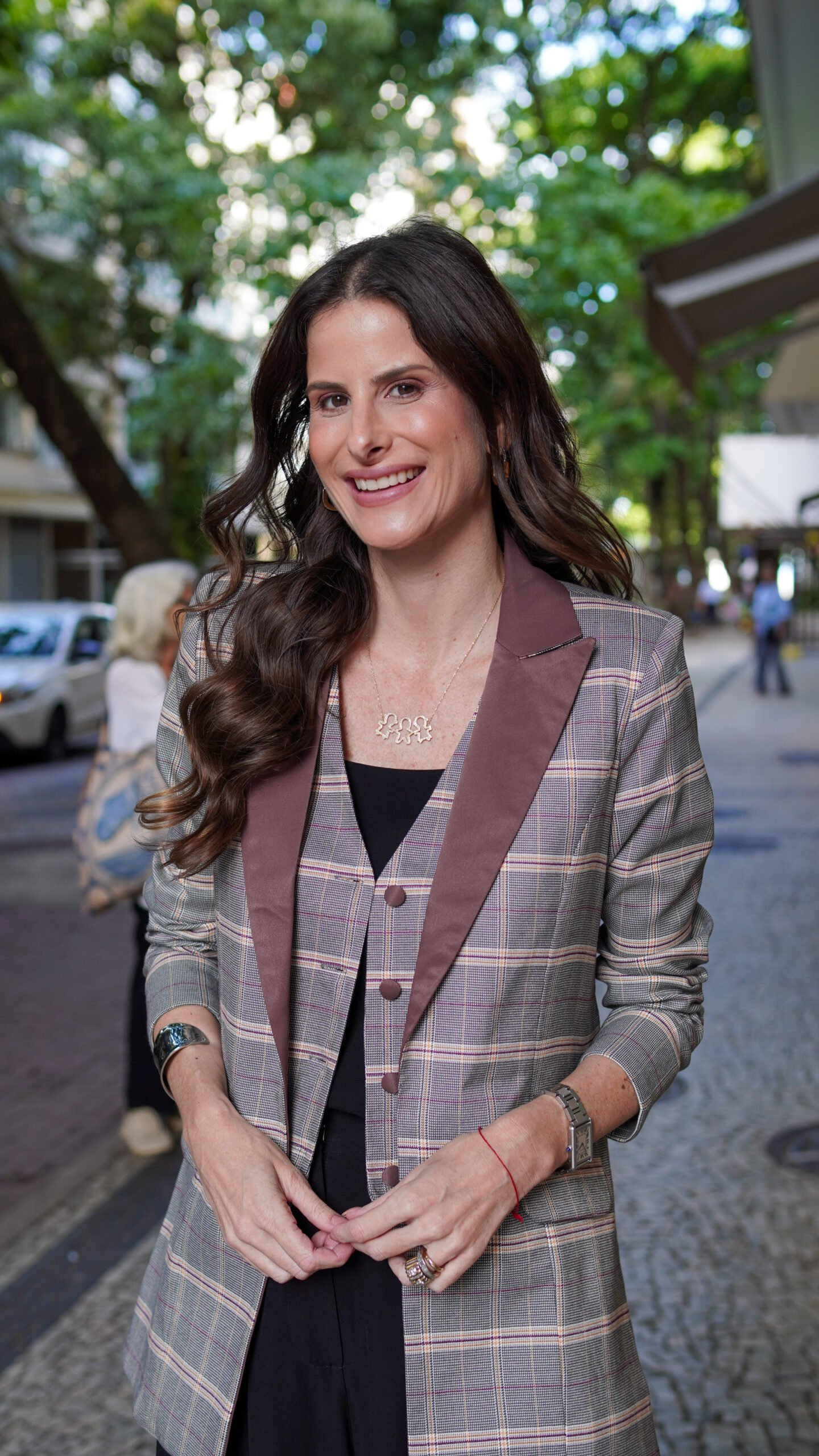 Blazer Aurora Xadrez