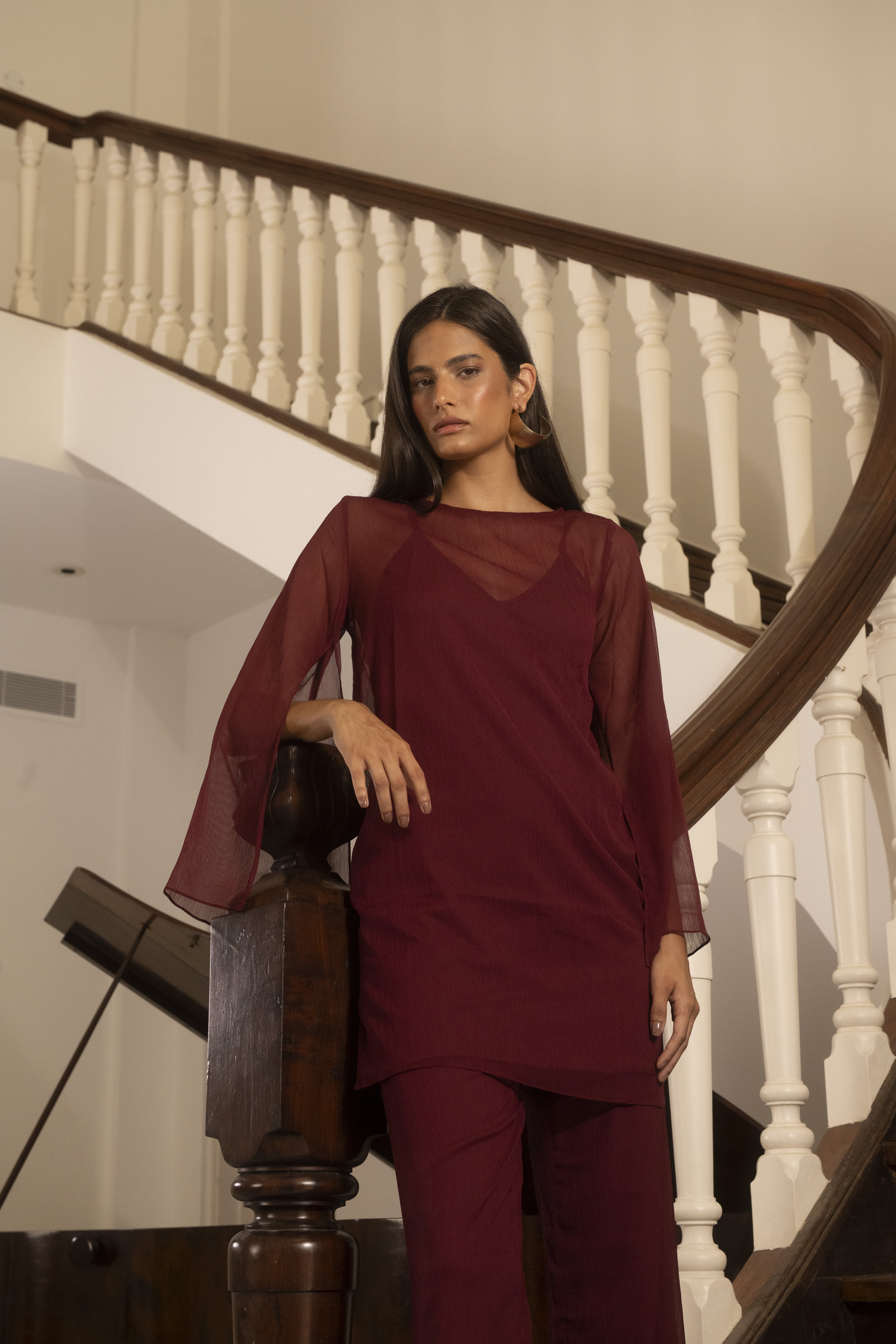 Calça Rebeca Vinho