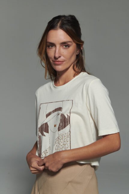 Alternative view of T-shirt Sara Off White