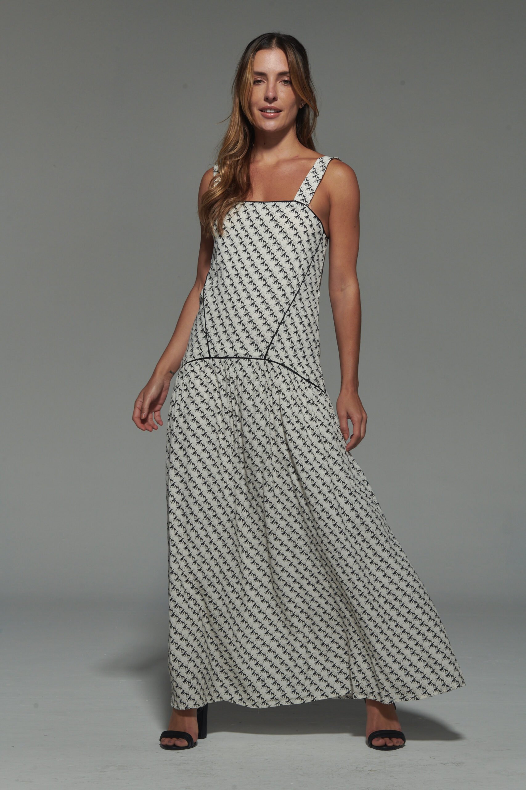 Vestido Graça Estampa Girafa