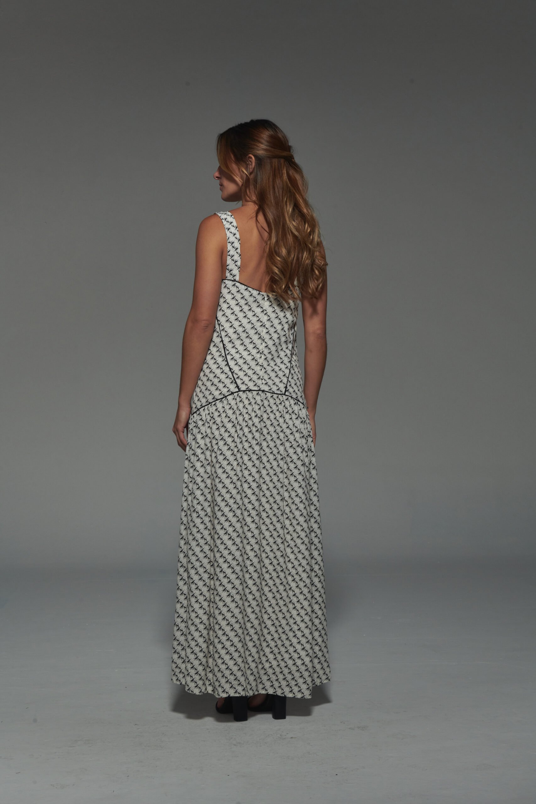 Vestido Graça Estampa Girafa - Imagem 3