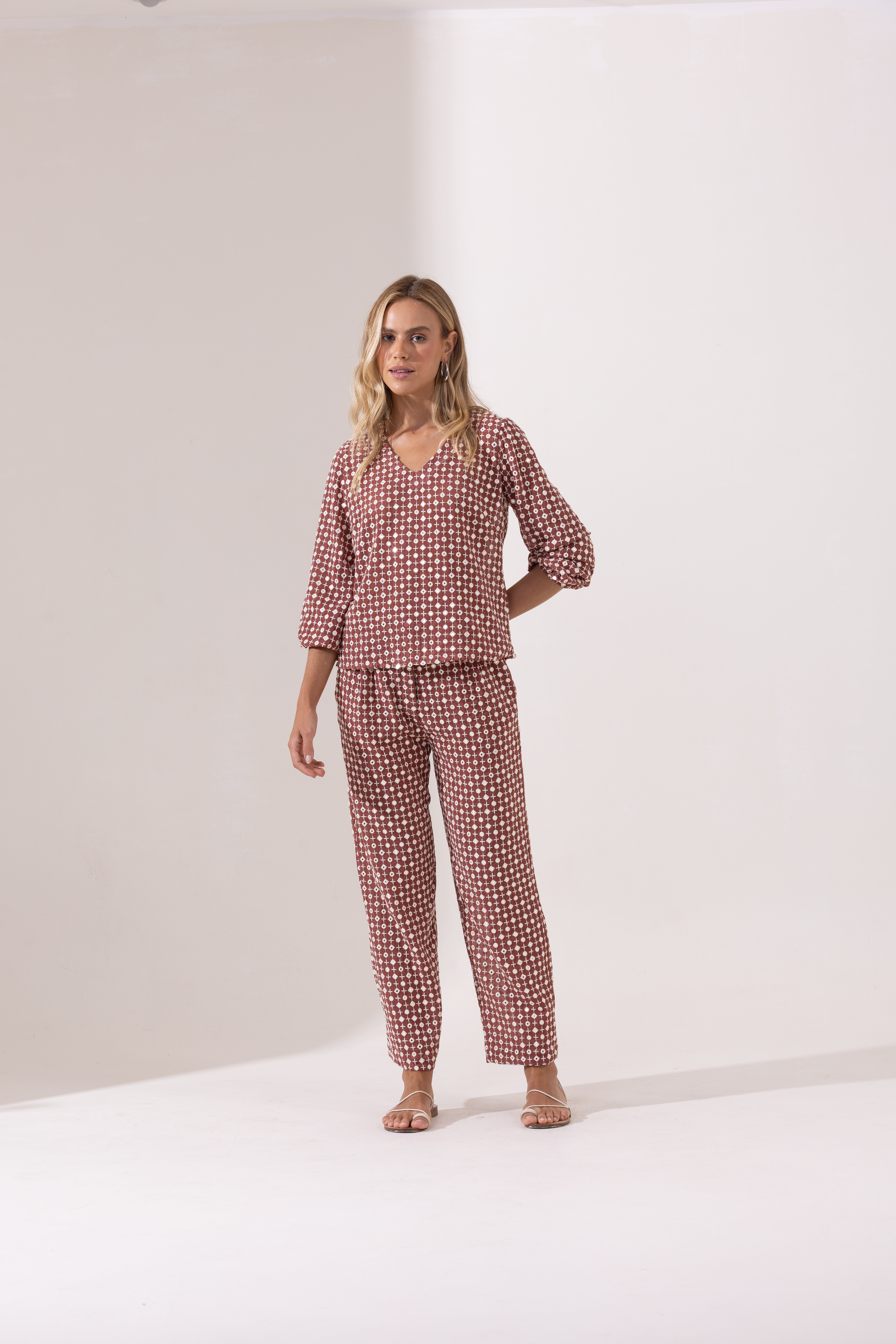 Blusa Pola Rose