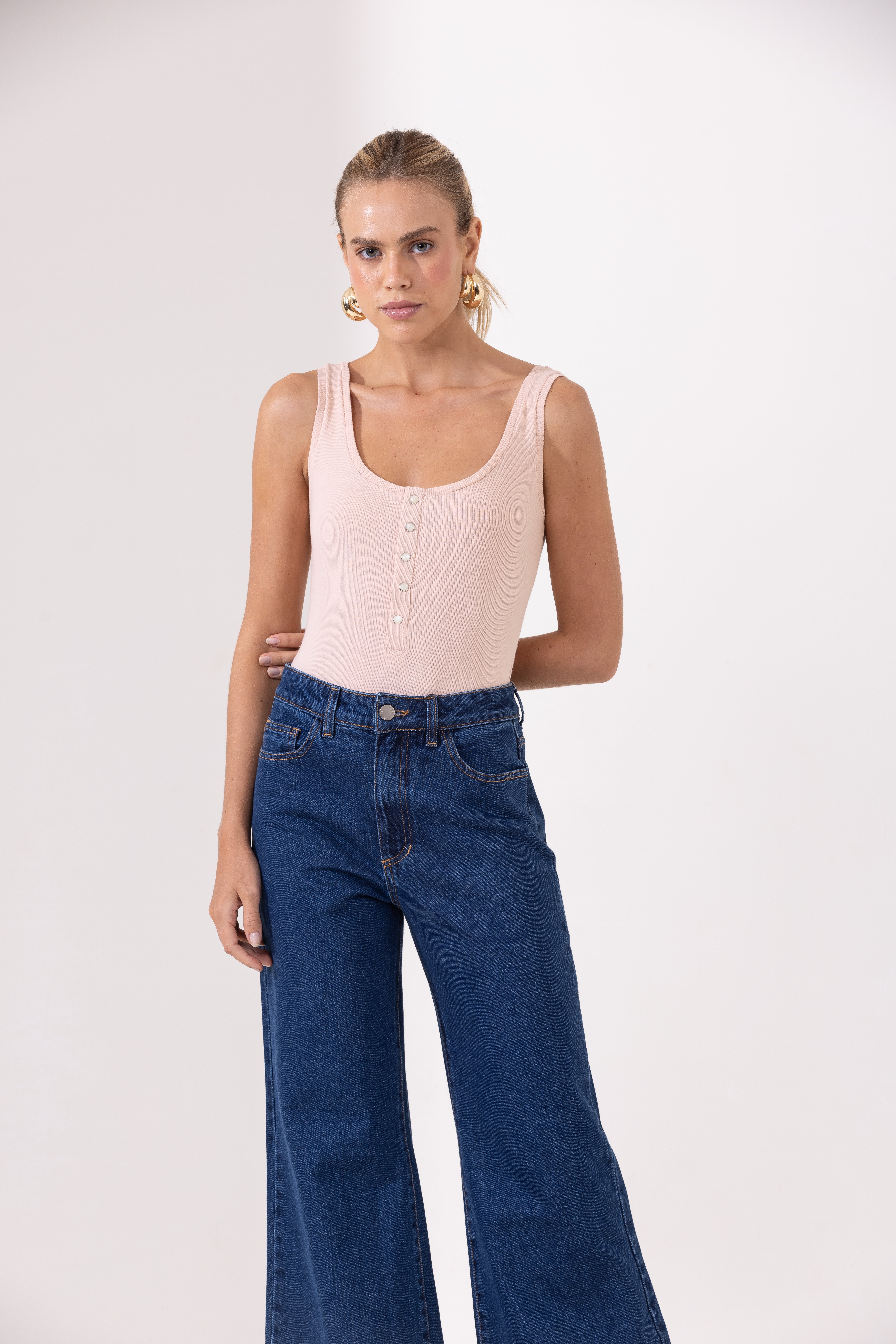 Calça Taylor Jeans Escuro - Imagem 2