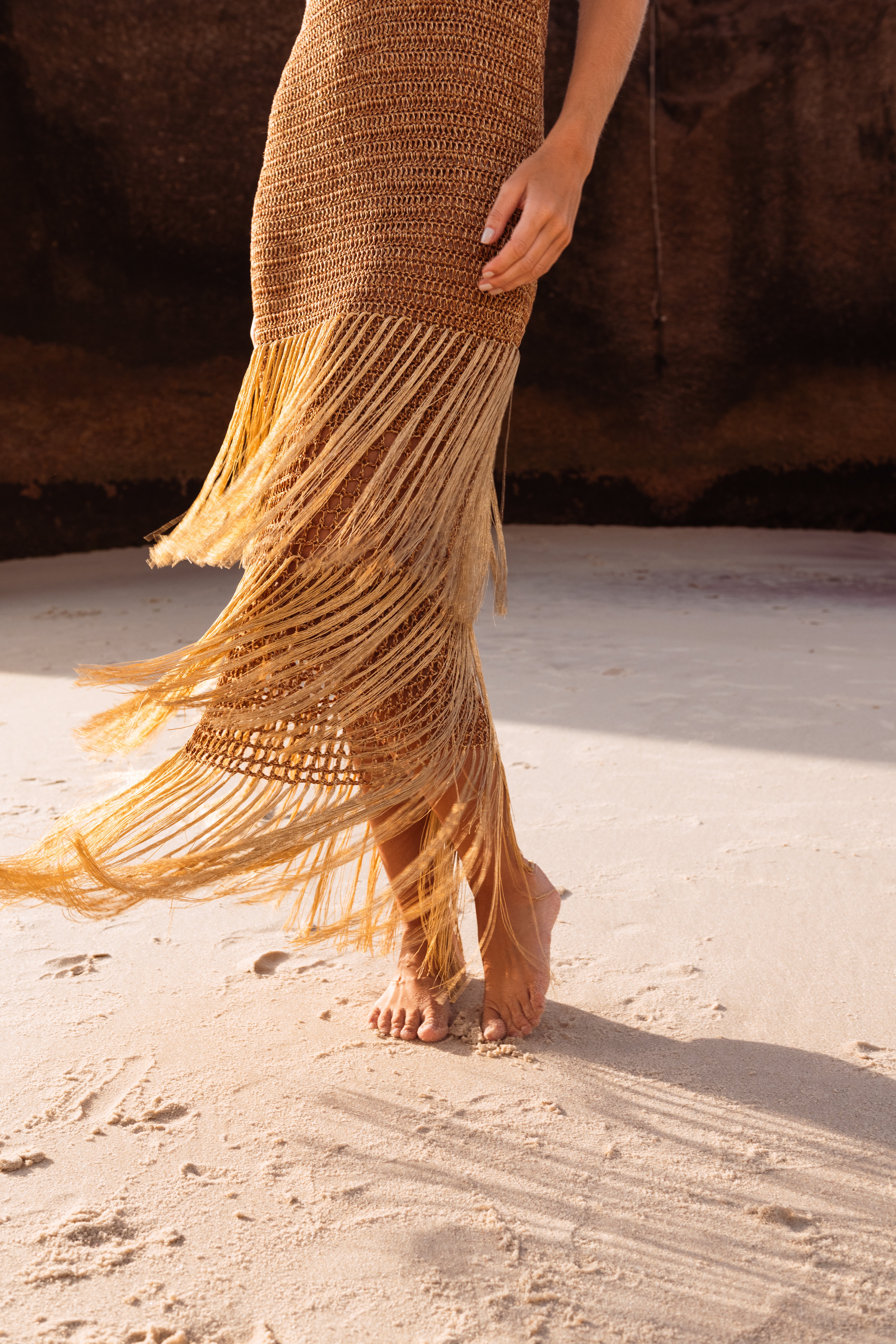 Vestido Wanda Ouro - Imagem 4