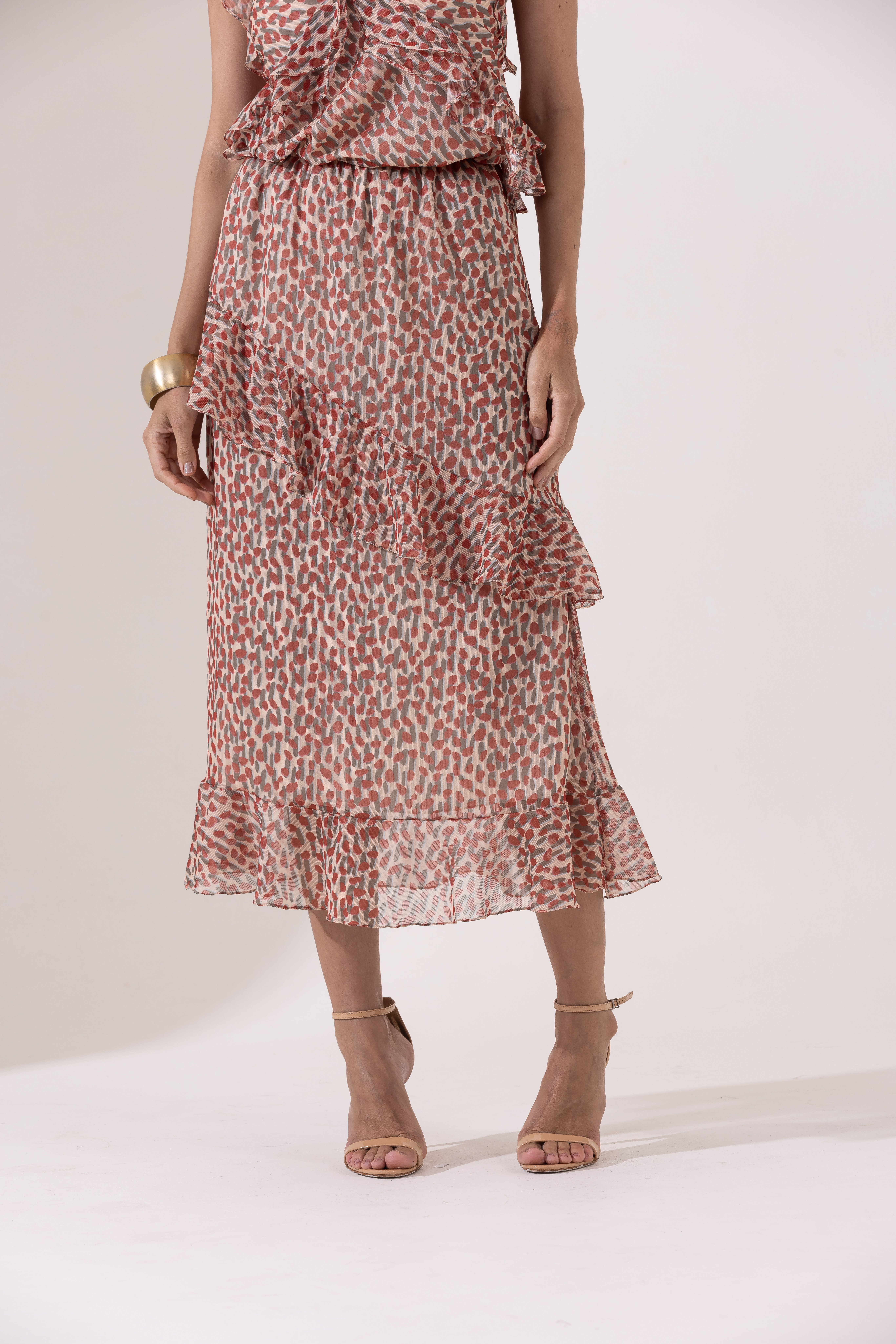Saia Lais Estampada - Imagem 3