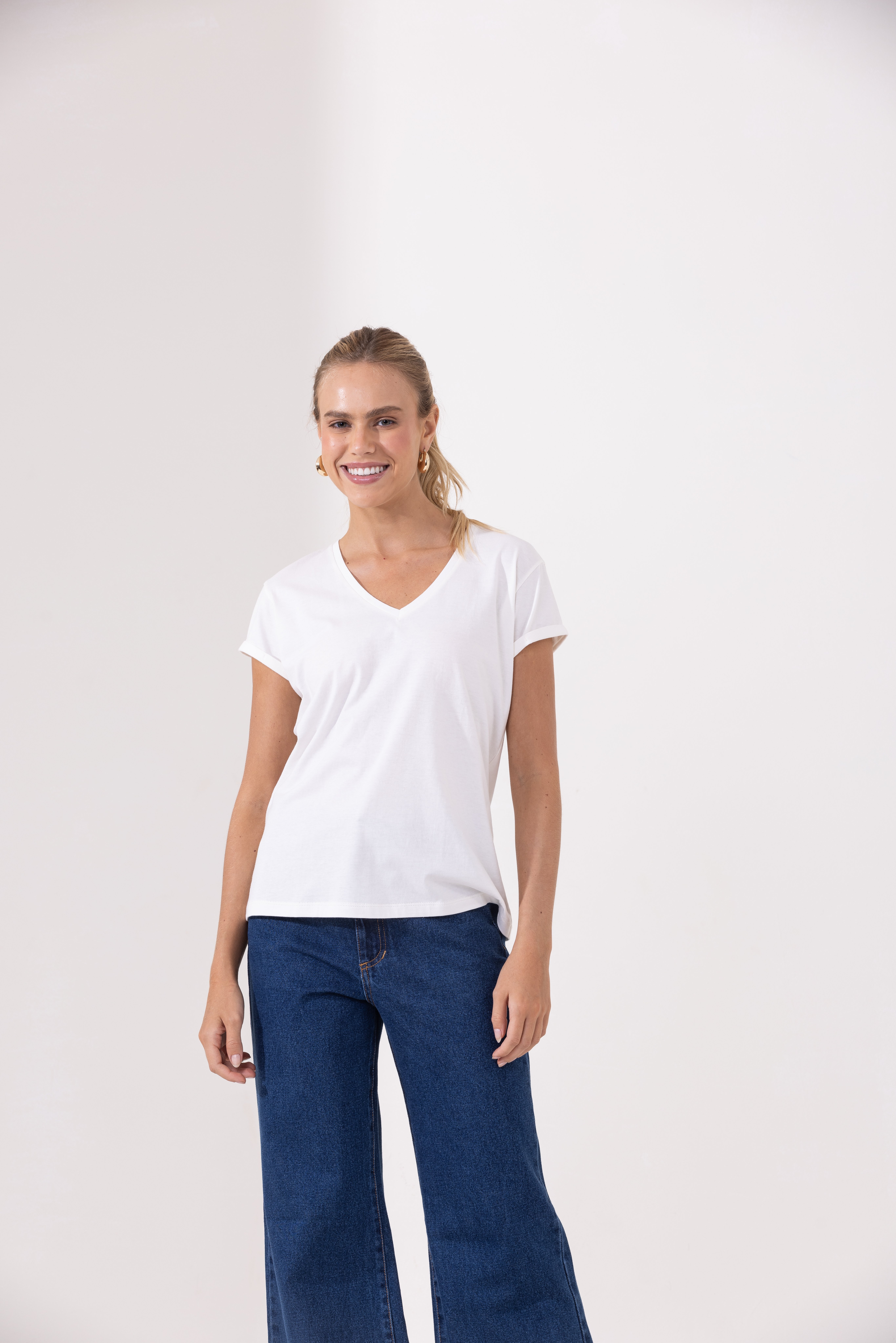 T-Shirt Flavia Off White