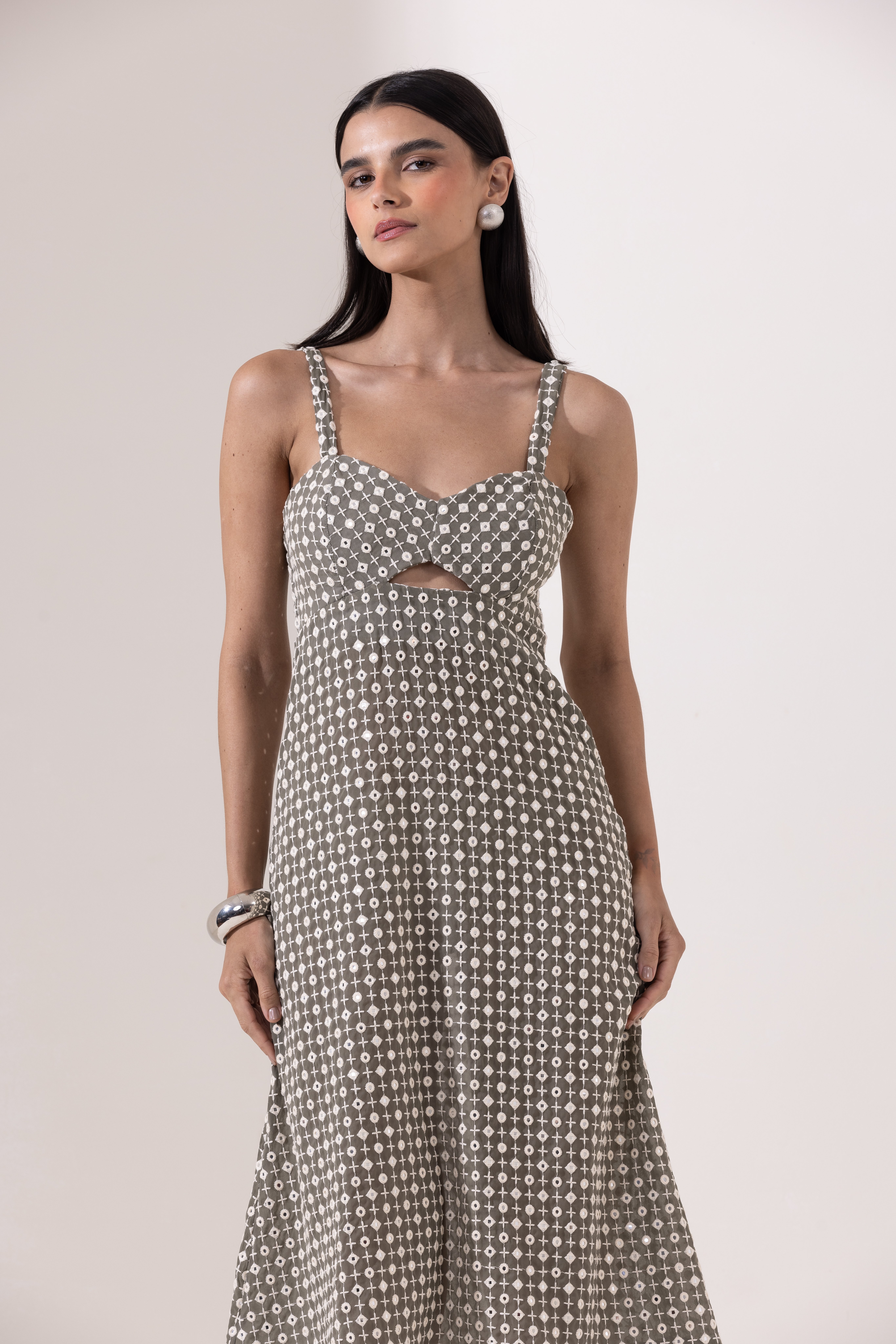 Vestido Eloa Verde - Imagem 3
