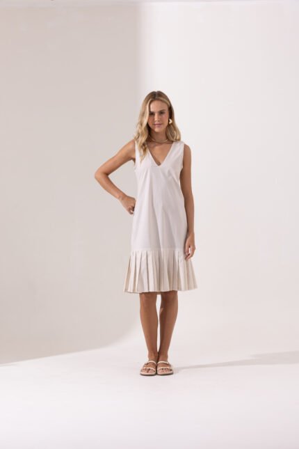 Alternative view of Vestido Martina Perola