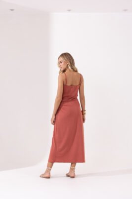 Vestido Pilar Urucum - Imagem 4