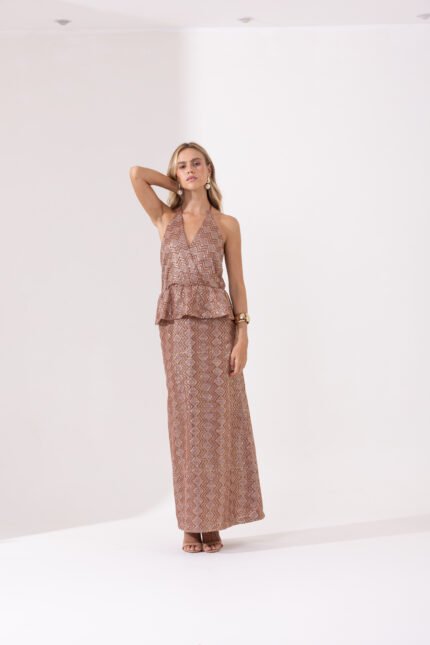 Vestido Poliana Rose
