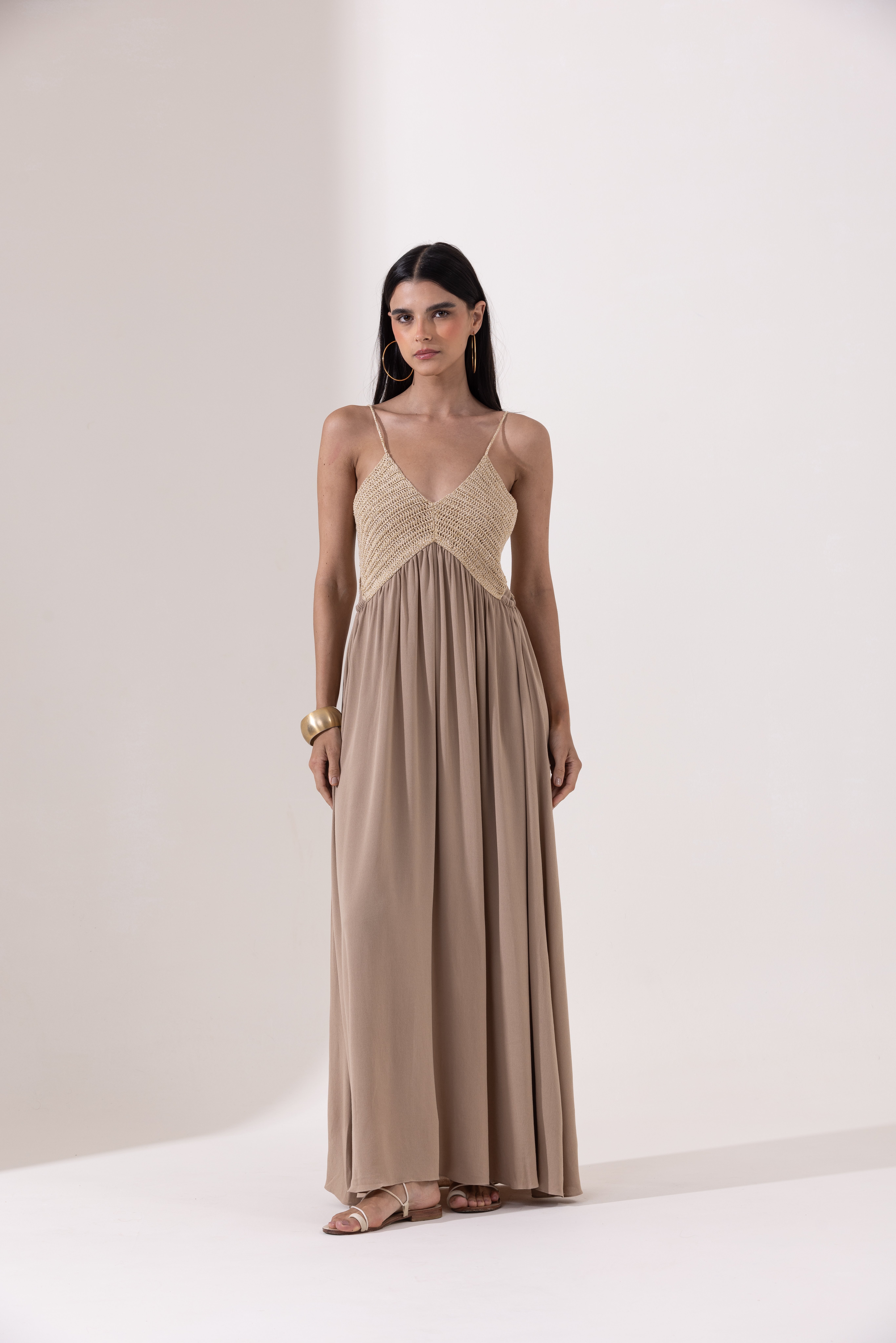 Vestido Rocky Bege - Imagem 2