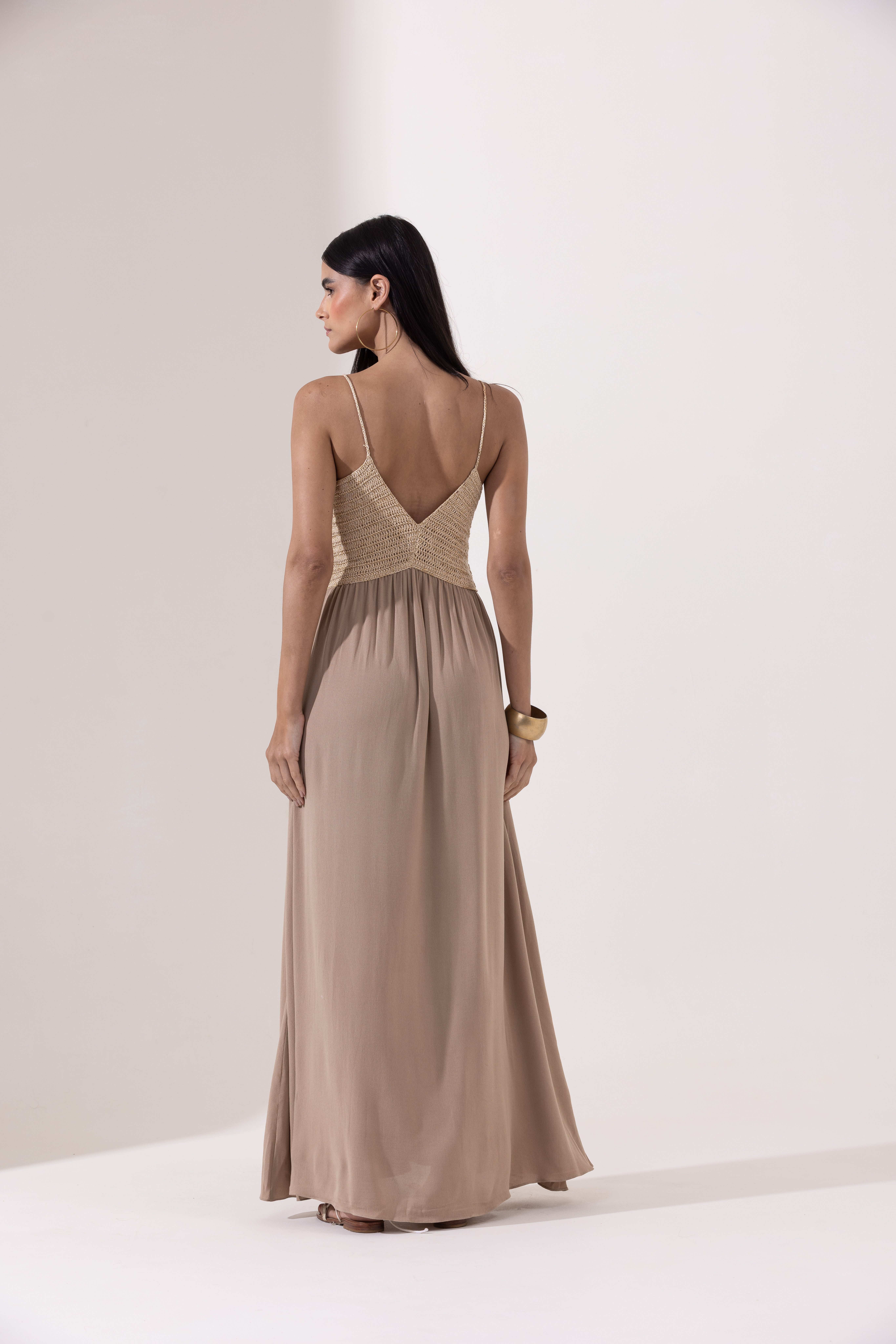 Vestido Rocky Bege - Imagem 4