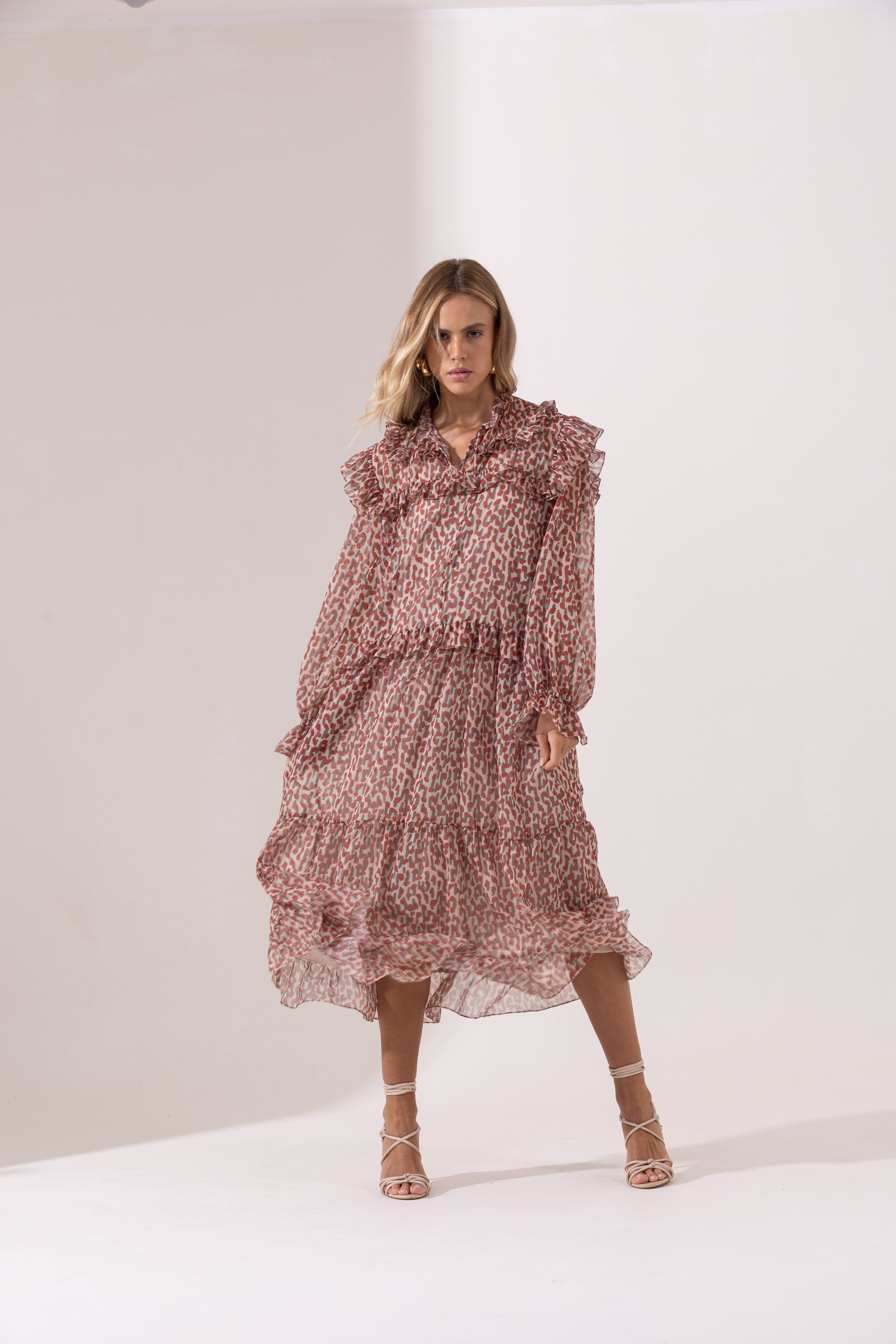 Vestido Sara Estampado - Imagem 5