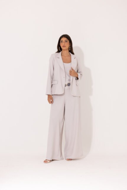 Blazer Denise Cinza