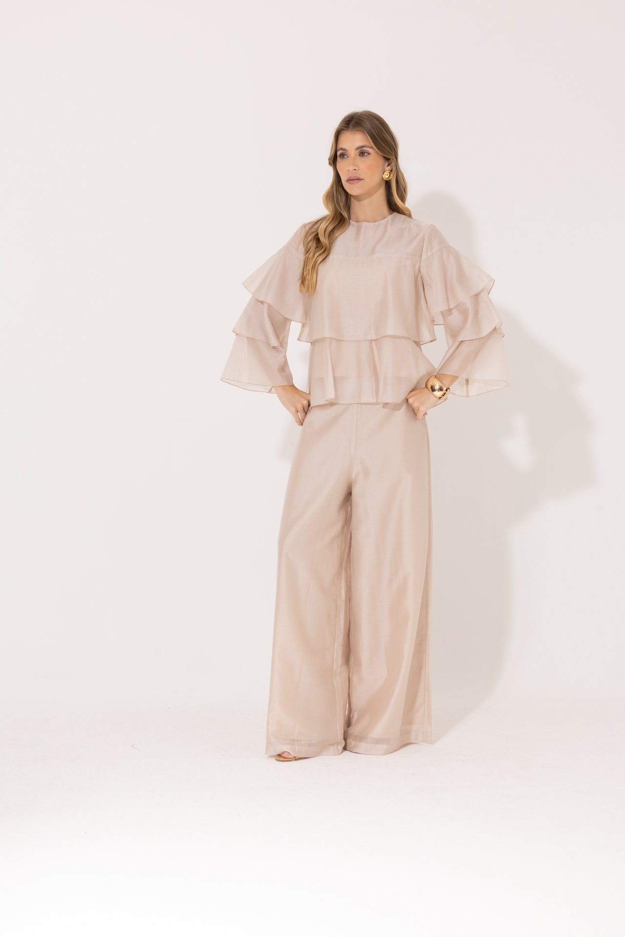 Blusa Ceci Bege