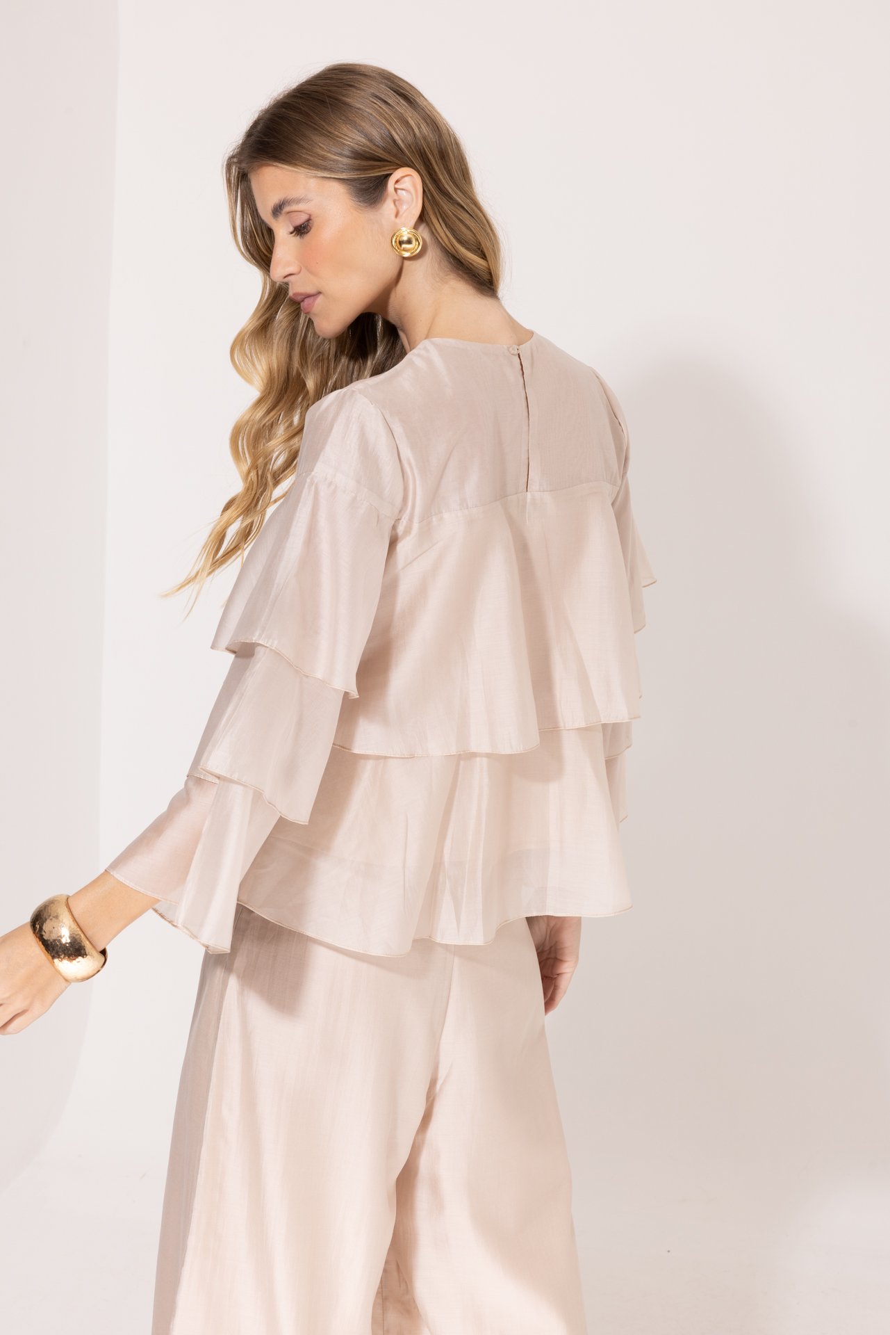 Blusa Ceci Bege - Imagem 3