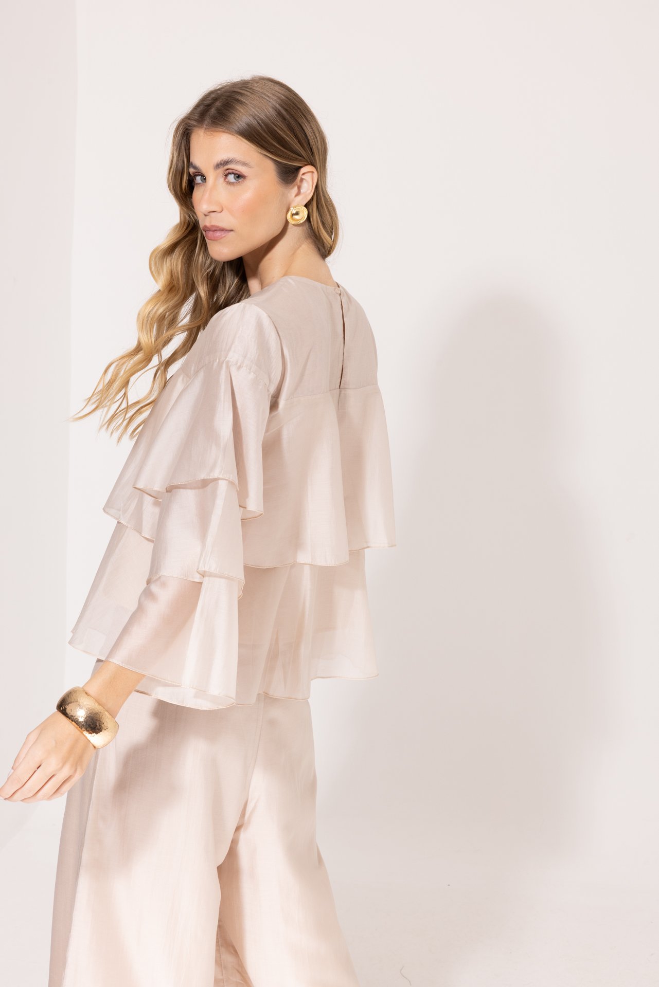 Blusa Ceci Bege - Imagem 4