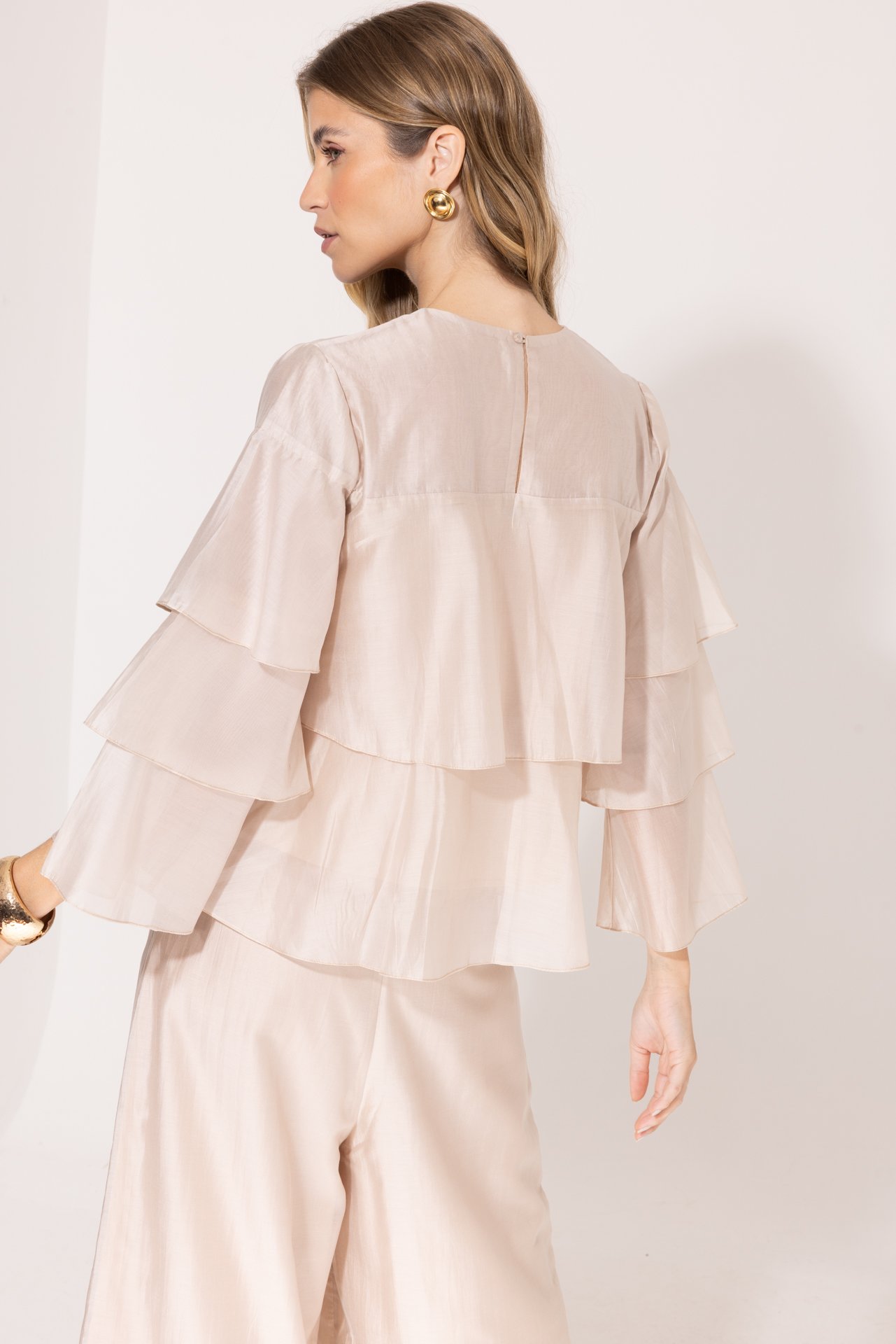 Blusa Ceci Bege - Imagem 5