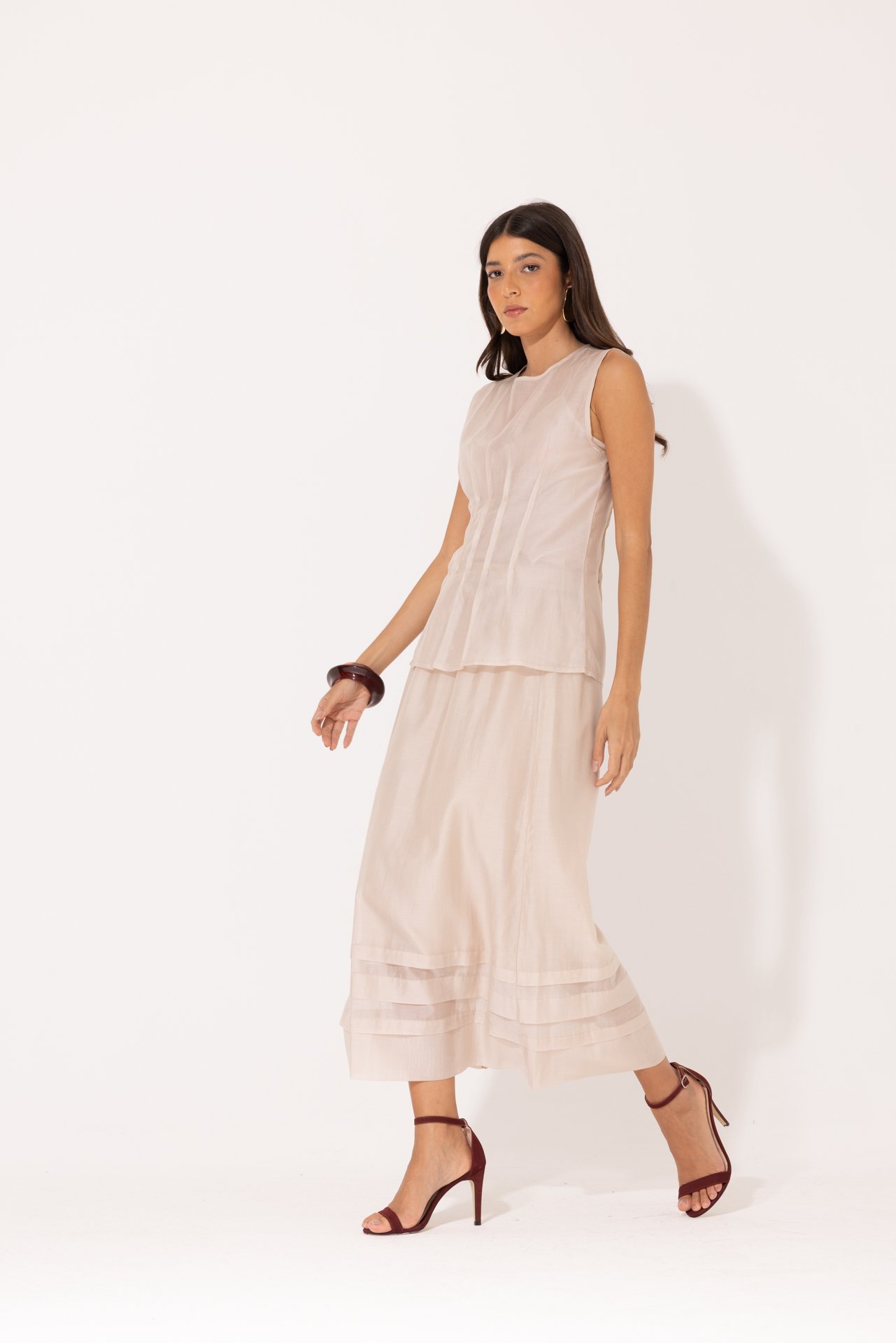 Blusa Filomena Bege - Imagem 4