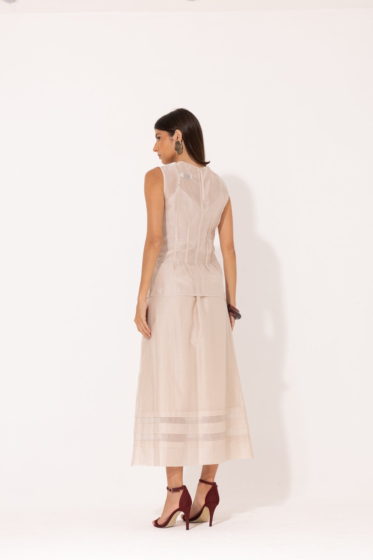 Blusa Filomena Bege - Imagem 5