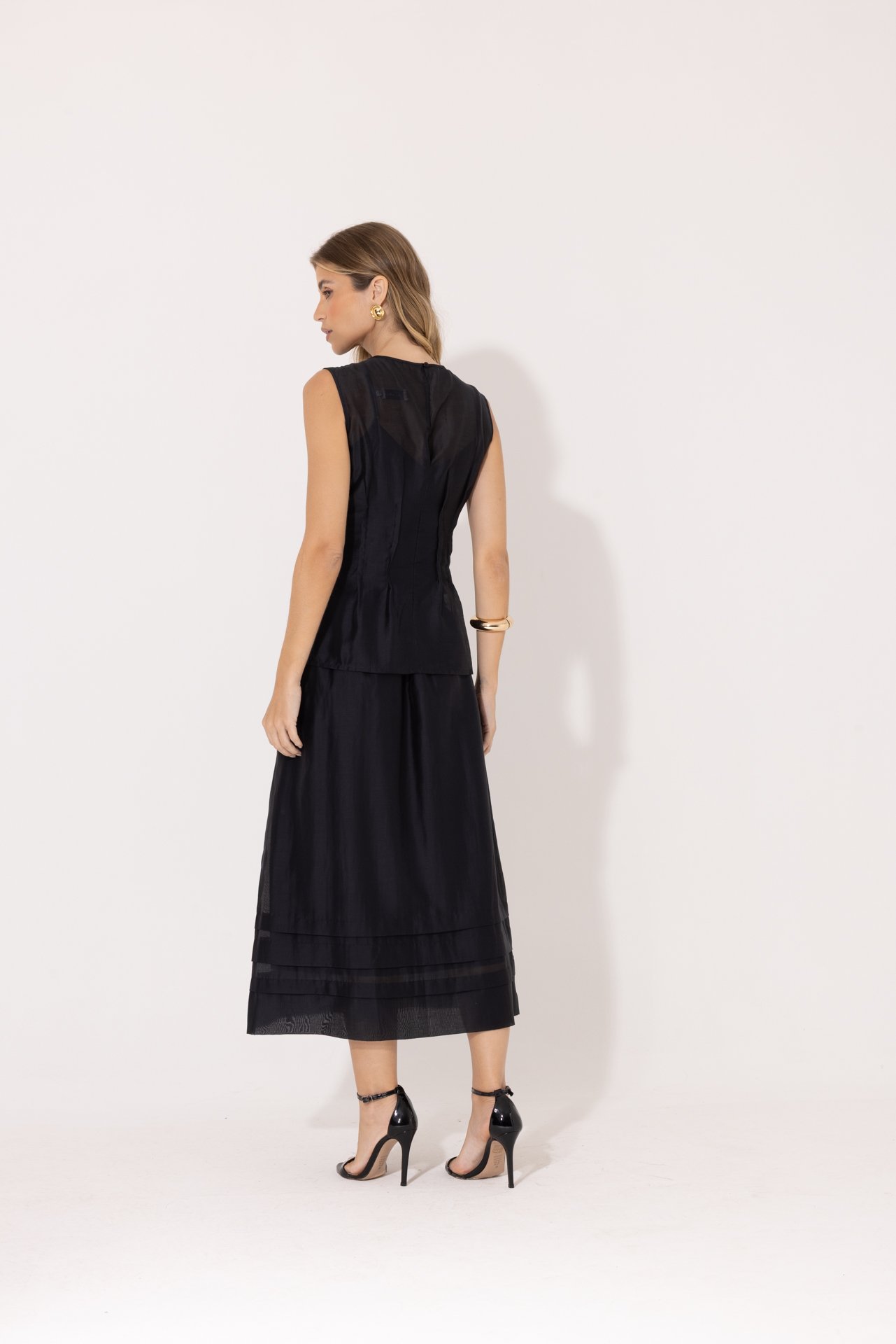 Blusa Filomena Preto - Imagem 3