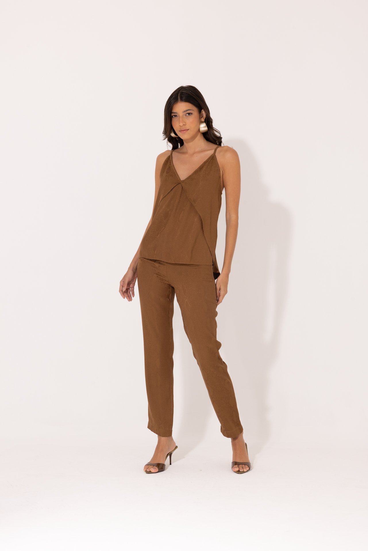 Blusa Fran Caramelo